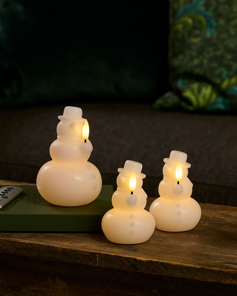 Eva Snowman, 2 pcs set, 10 cm