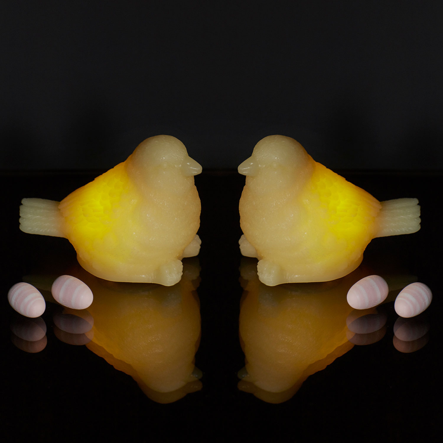 Erica Sparrow, 2 pcs, Pale Yellow