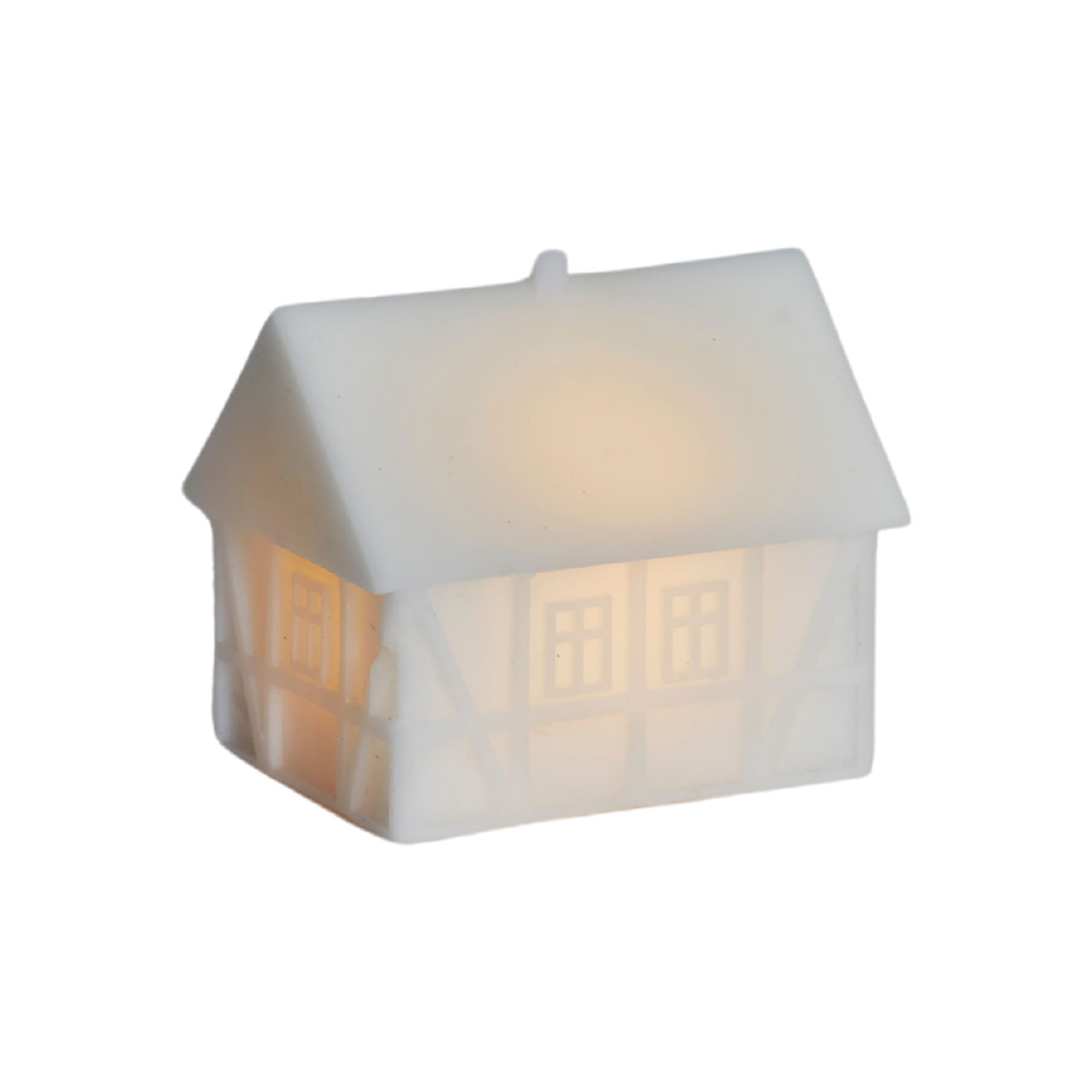 Copenhagen Half-Timbered House, White