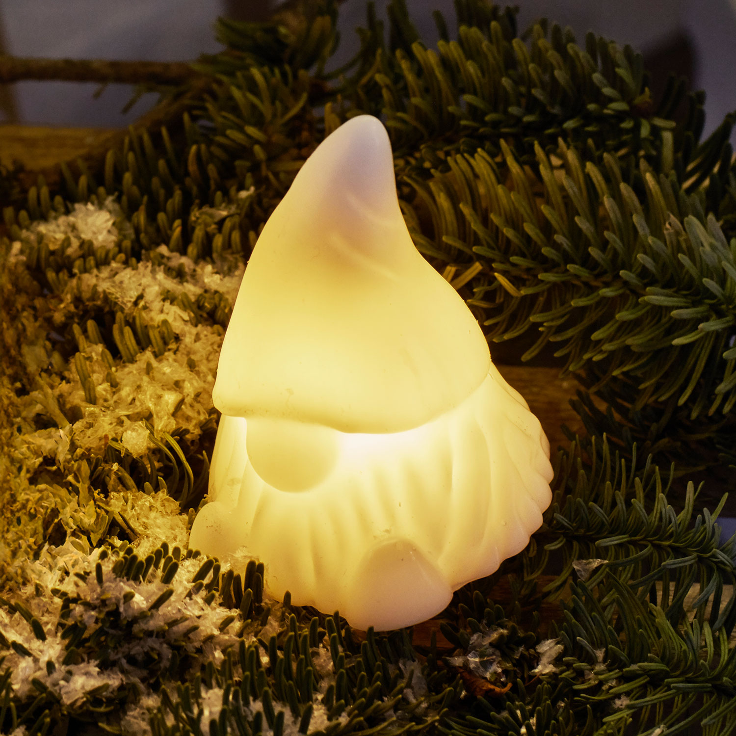 Coco Gnome - 13cm, White