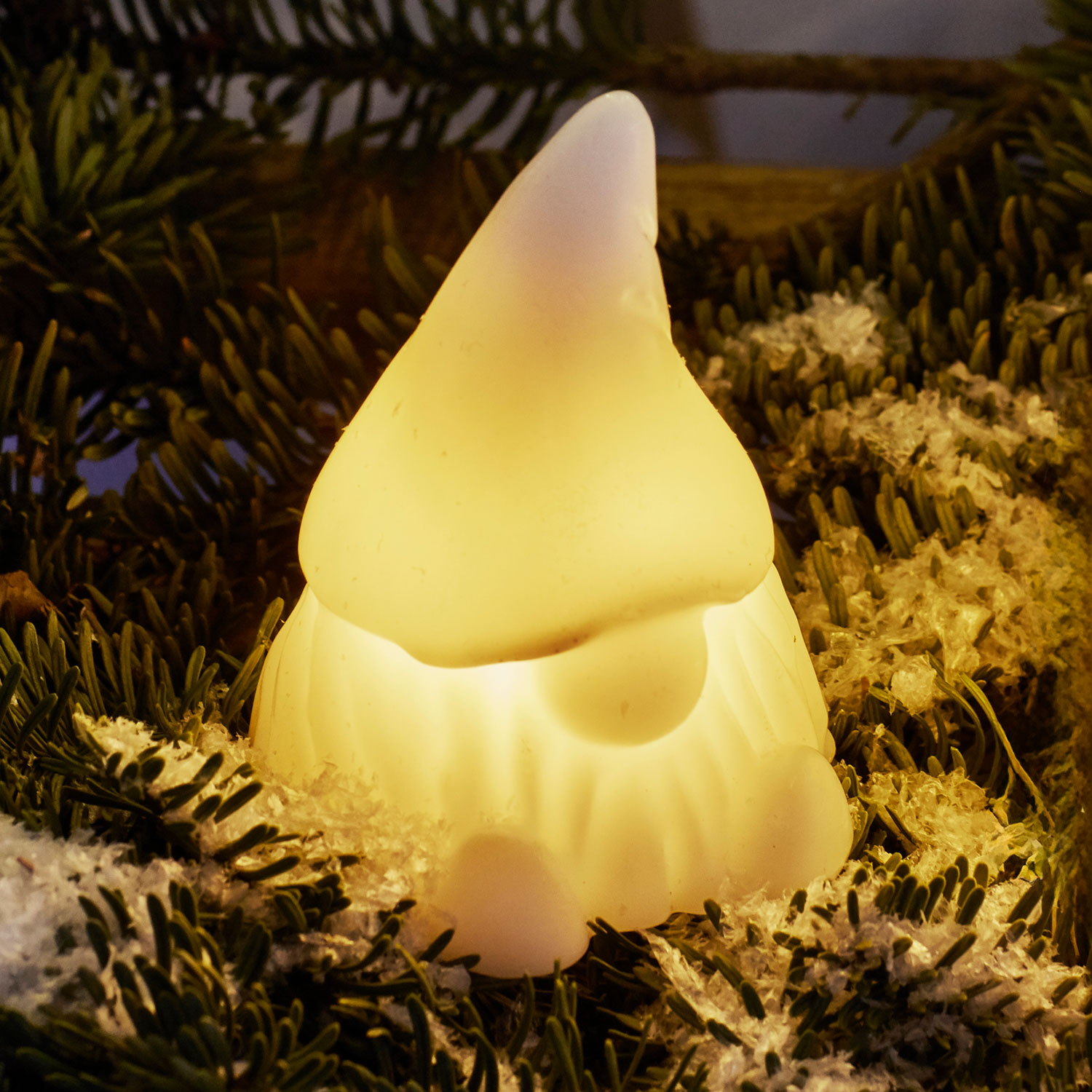 Coco Gnome - 14cm, White