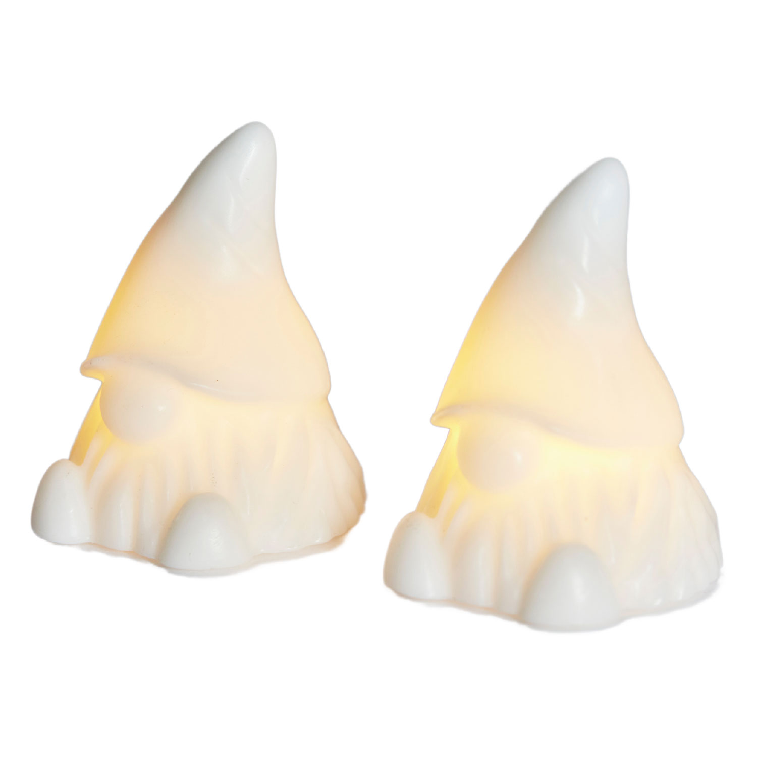 Coco Gnome 2 pcs - 10cm, White