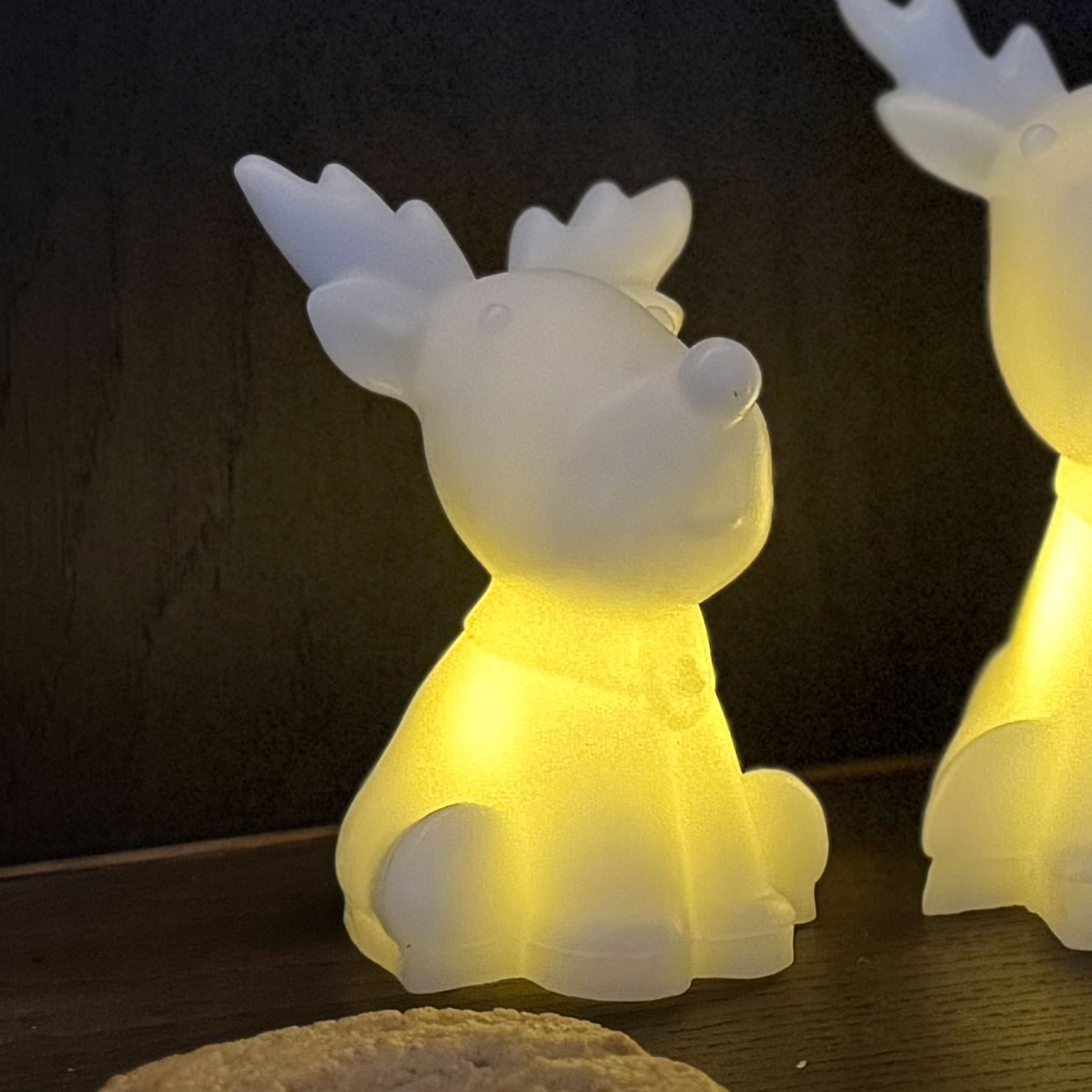 Naja Reindeer - 14cm, White