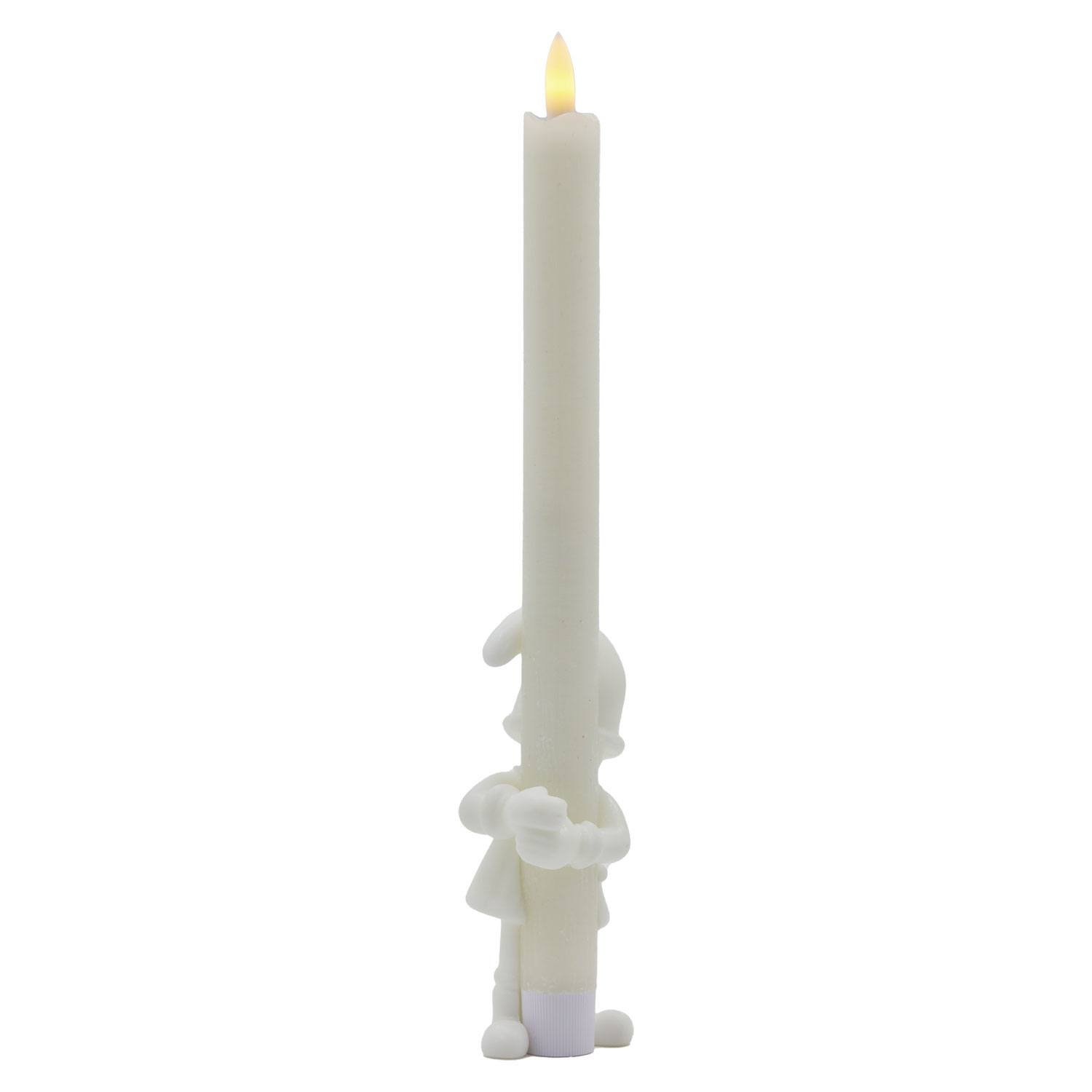 Tinka taper candle with elf, 29cm