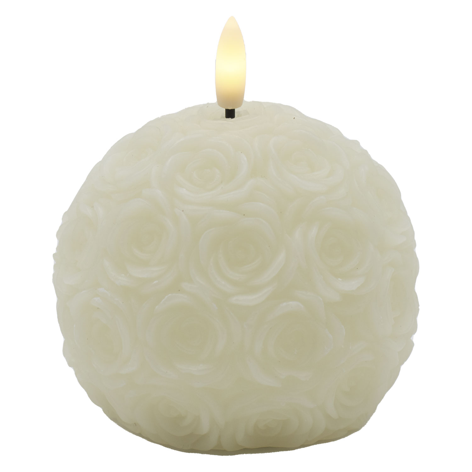 Rosalina Ø10x8.4cm, Cream