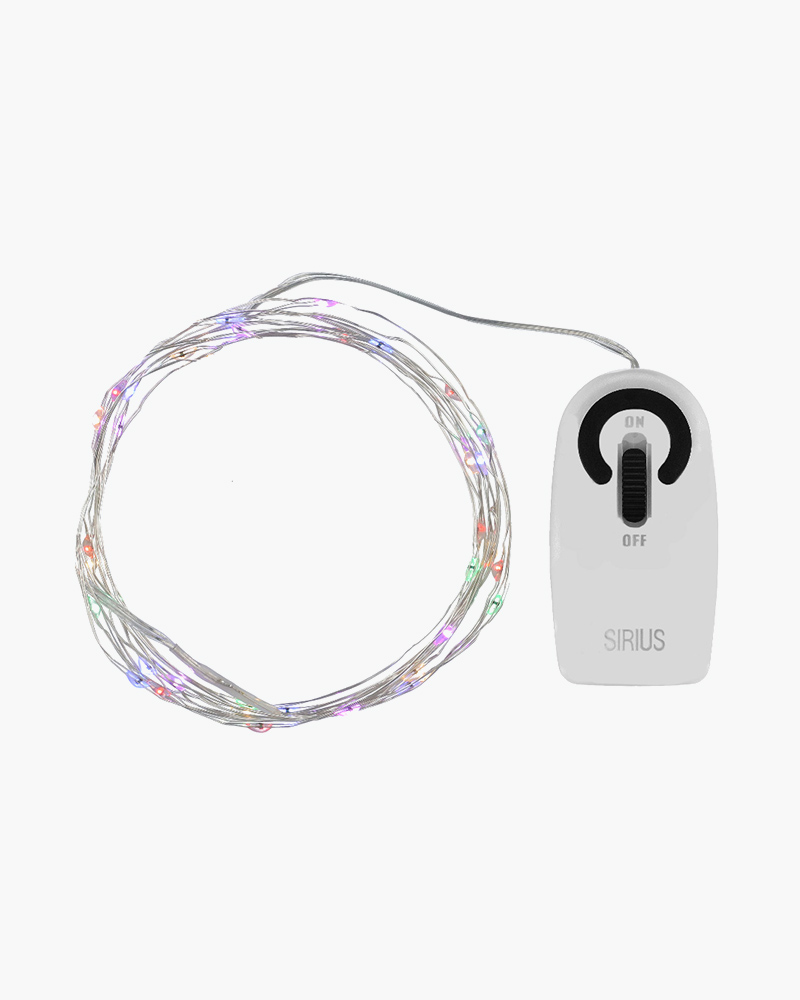 Knirke Multi 40 LED, 3.9m, Silver