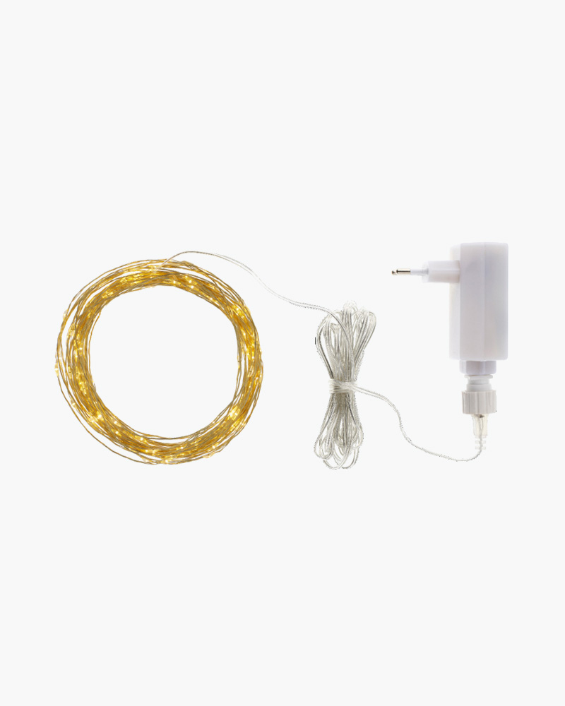 Knirke 160 LED, 15.9m, Gold