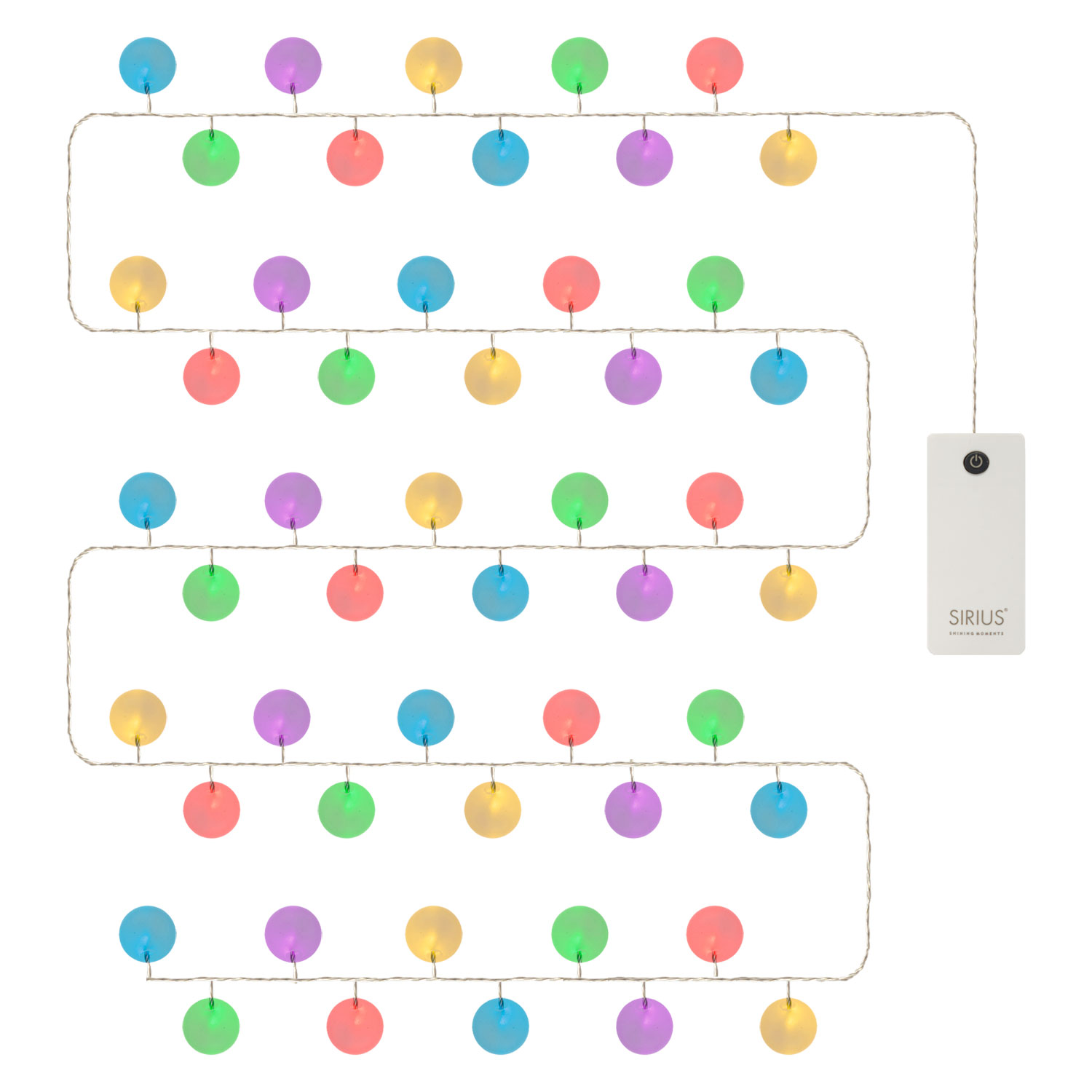 Ally Ball Cluster string lights 40 LED, 2m, Multi