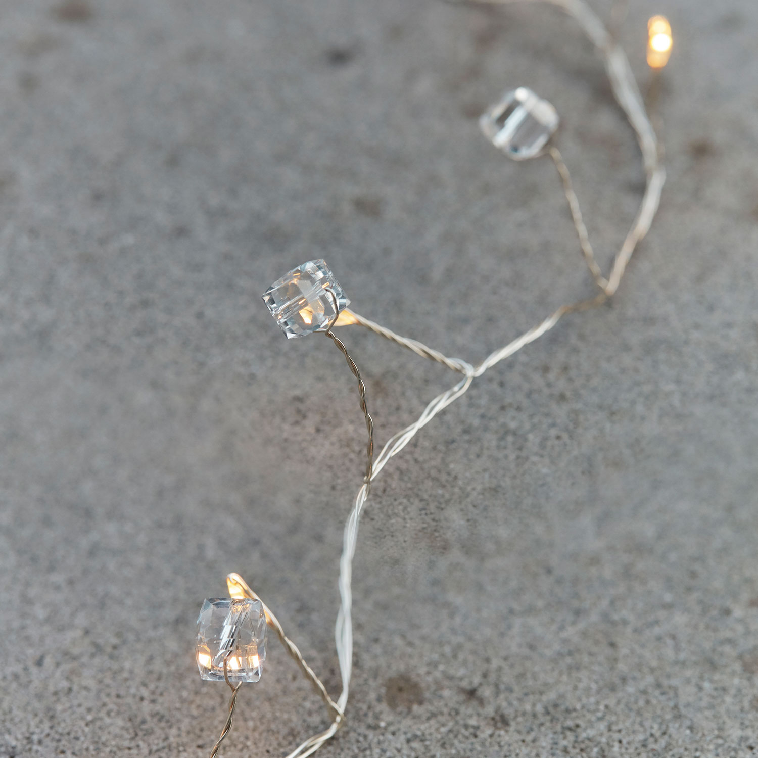 Anita Cube, 20 LED, Clear