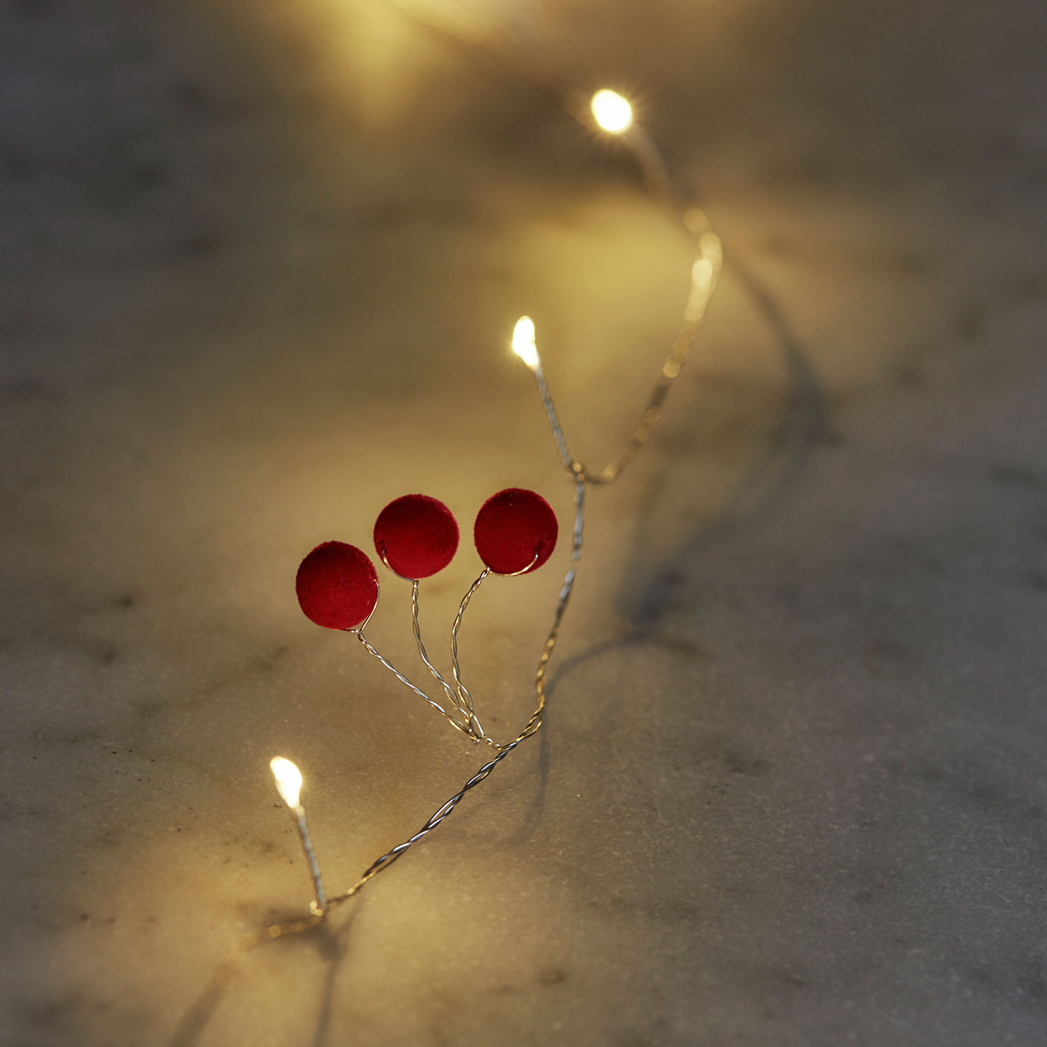 Dolly, 20 LED - 2m, Red