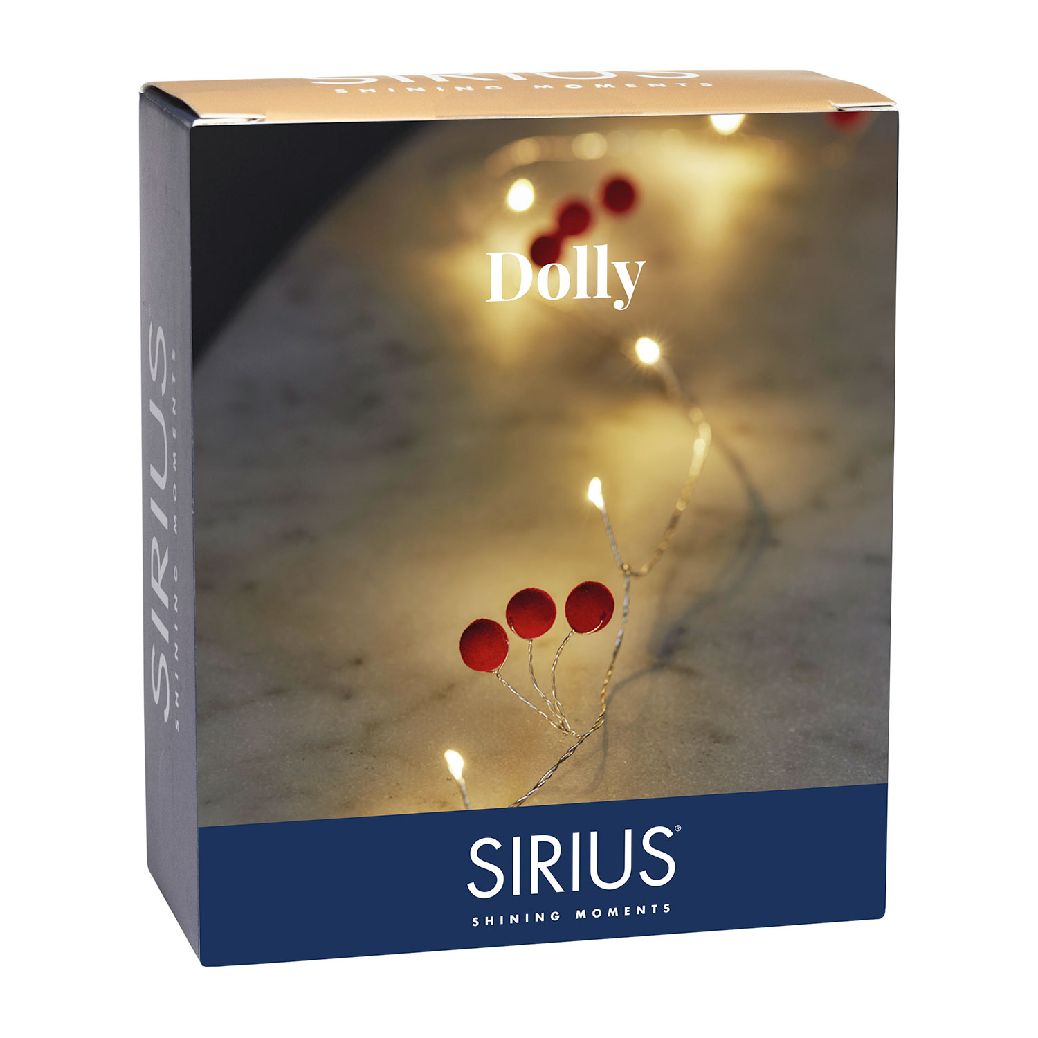 Dolly, 20 LED - 2m, Red