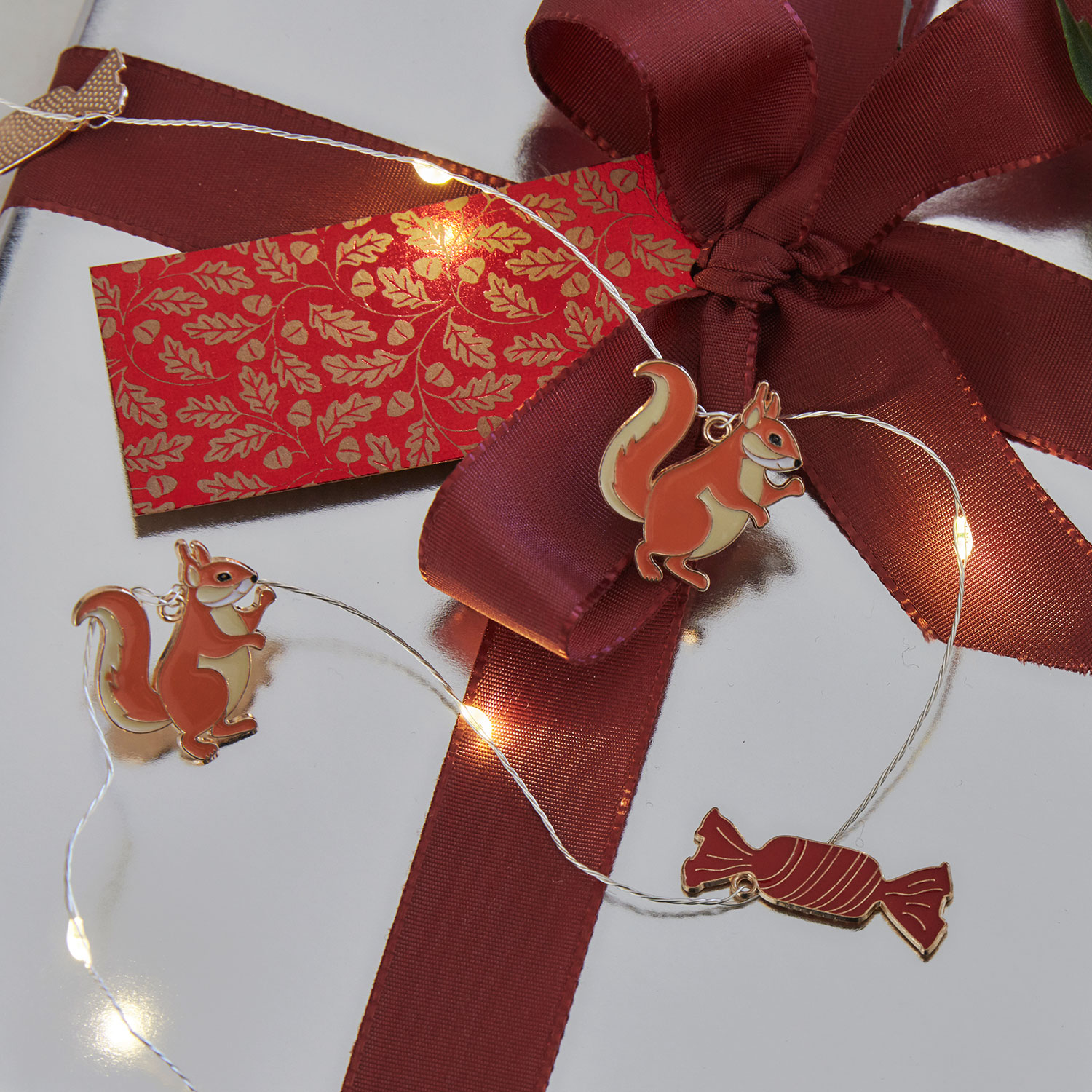 Mie Squirrel & Candy string light, 90cm