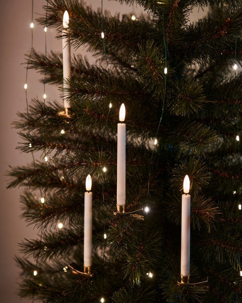 Sille Christmas Tree Candle 4 pcs set