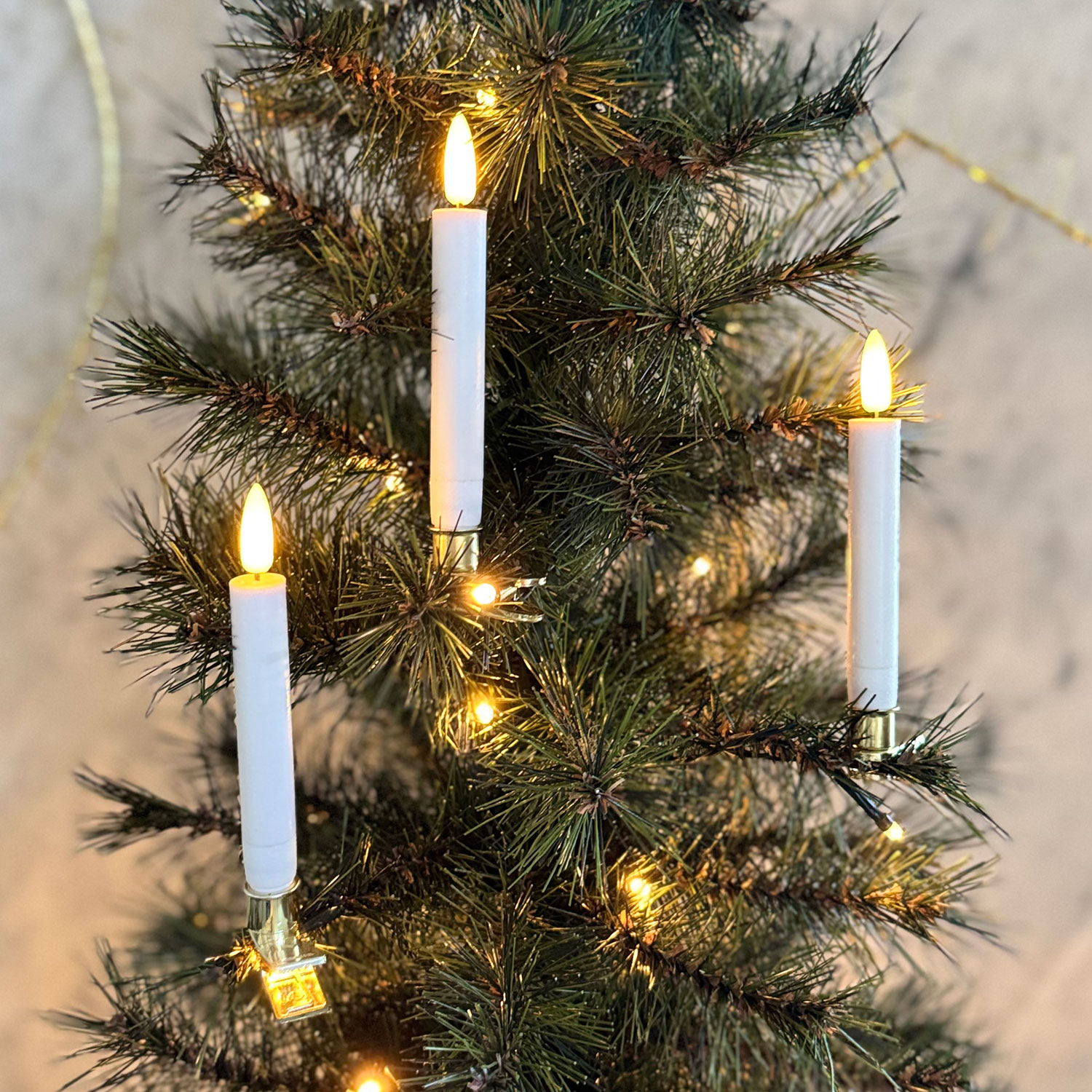 Sille Wax Tree Candle 10 pcs, White