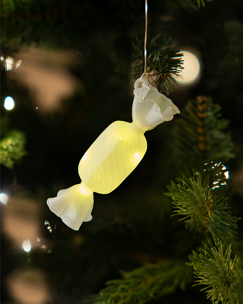 Hannah Candy 12 cm, White