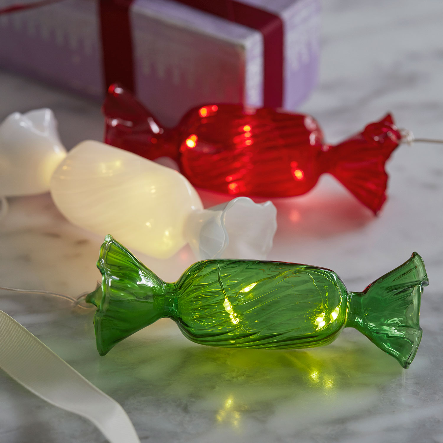 Hannah Candy 12 cm, White