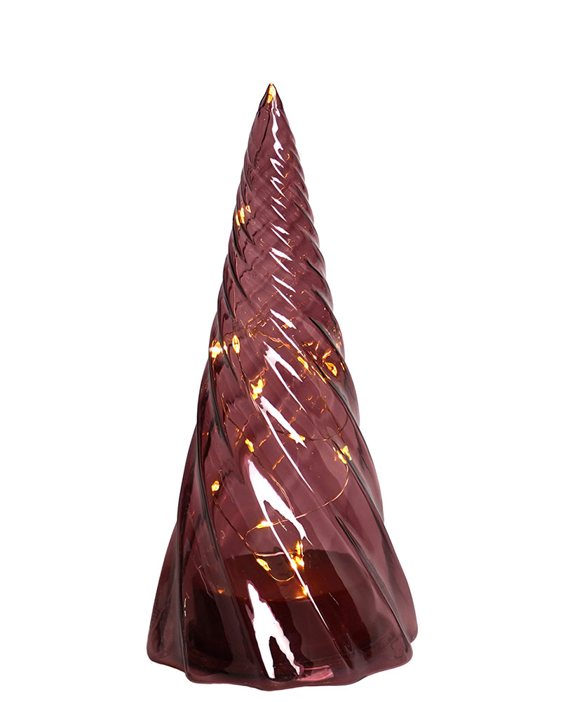 Vilma Tree - 19cm, Bordeaux