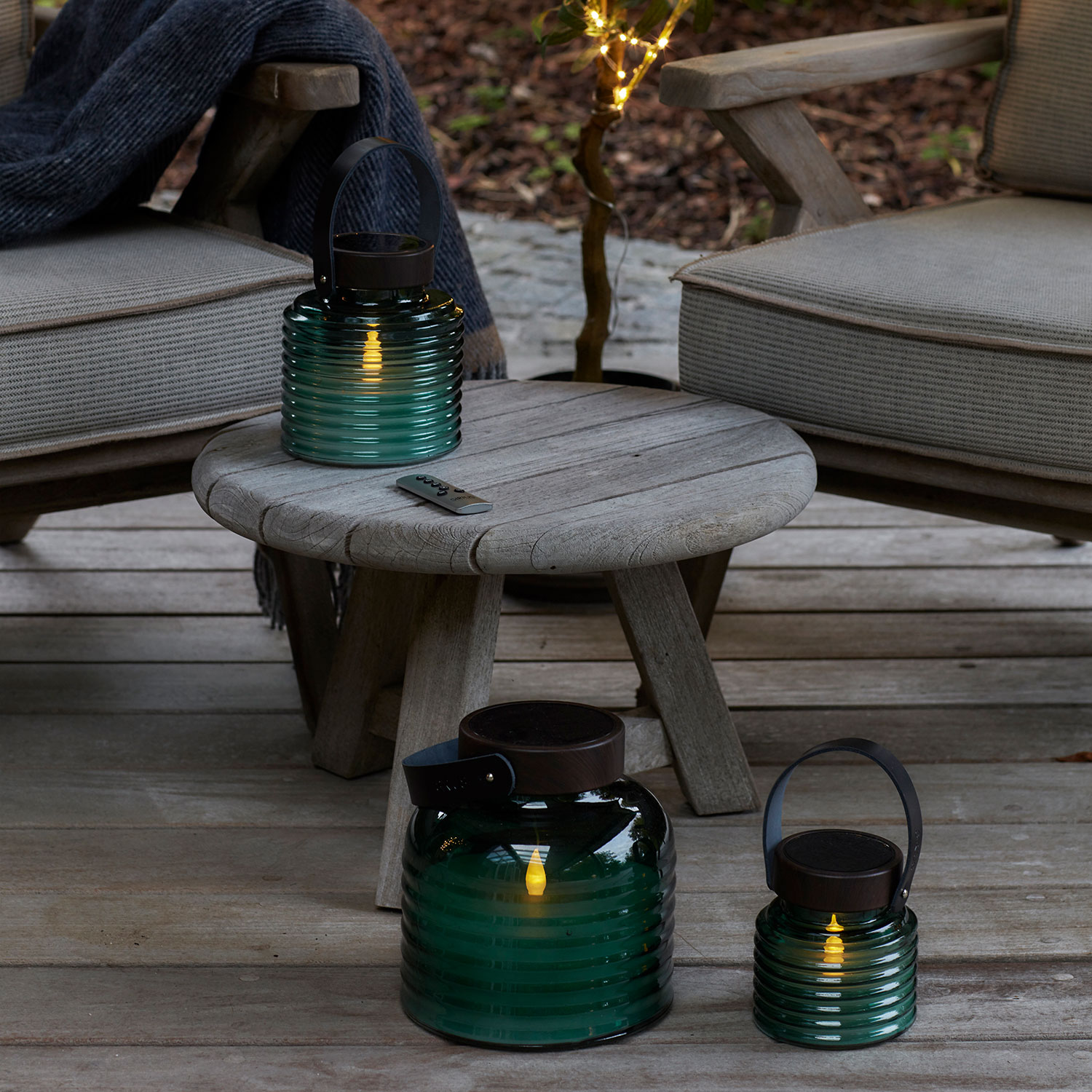 Aston Solar Jar 16cm, Green