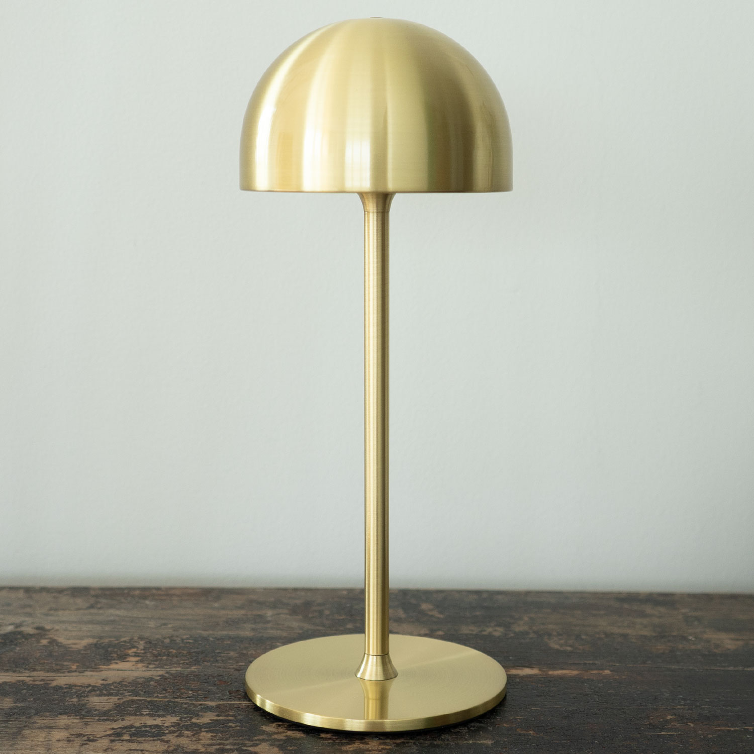 Tim Lamp Rechargeable H30cm, Brass