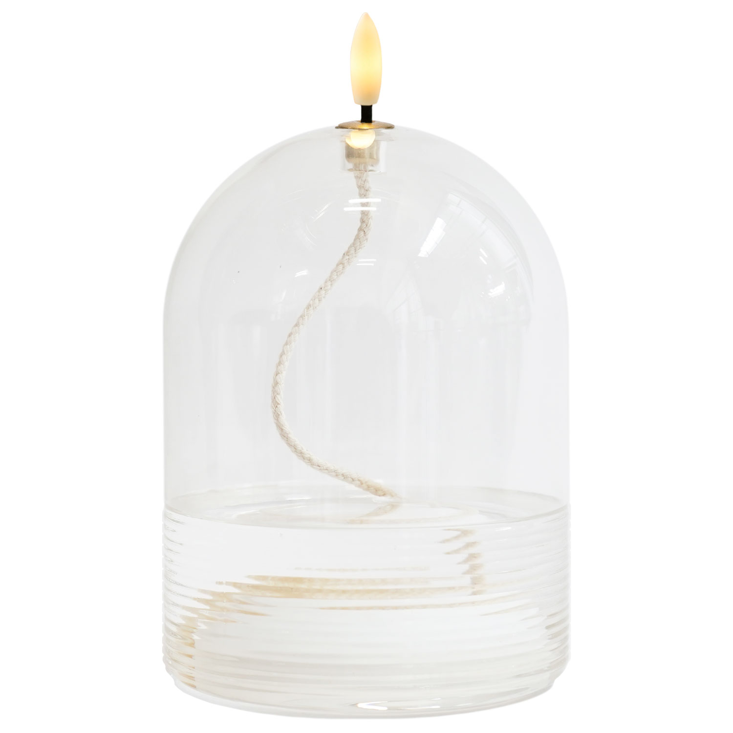 Dea Oil Lamp Ø11 x 15cm, Clear