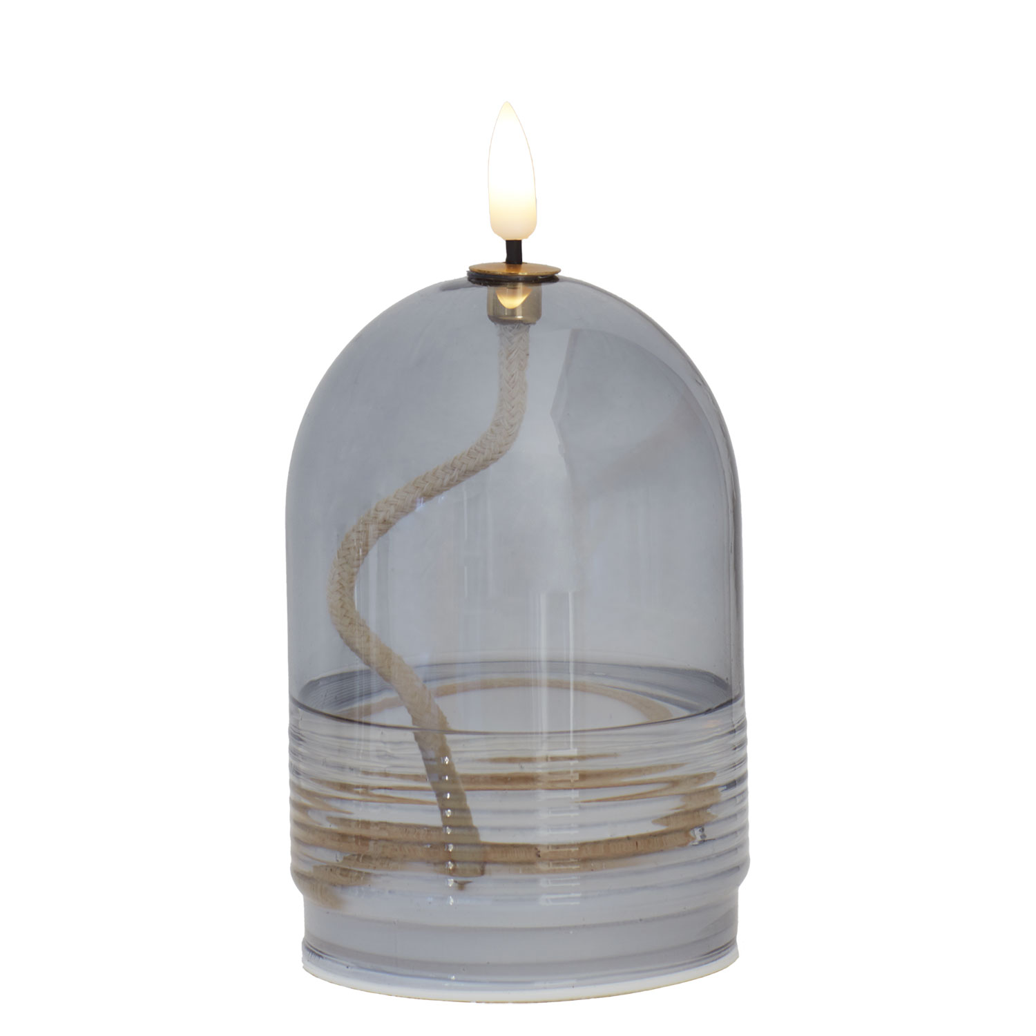 Dea Oil Lamp Ø8 x 11cm, Gray