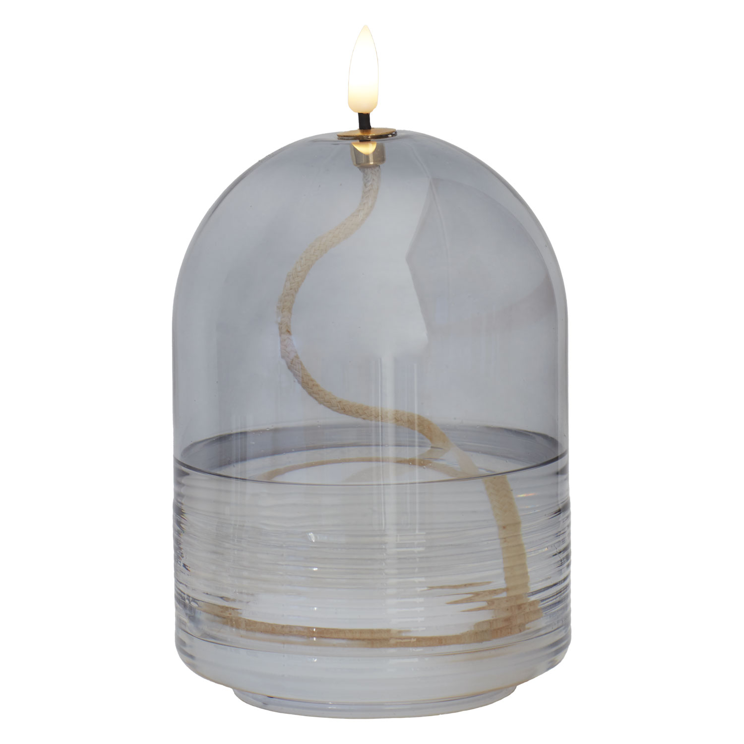 Dea Oil Lamp Ø11 x 15cm, Gray