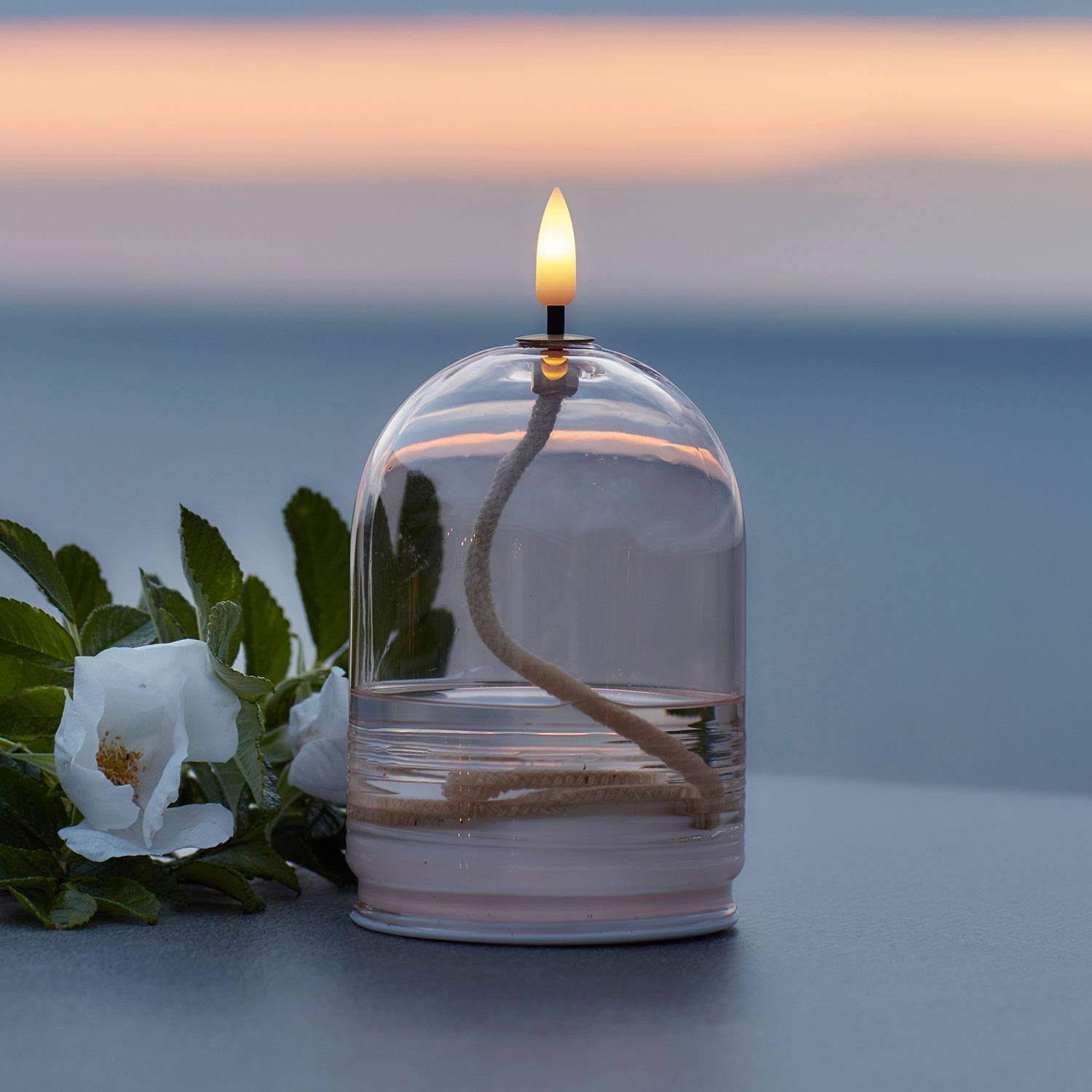 Dea Oil Lamp Ø8 x 11cm, Pink