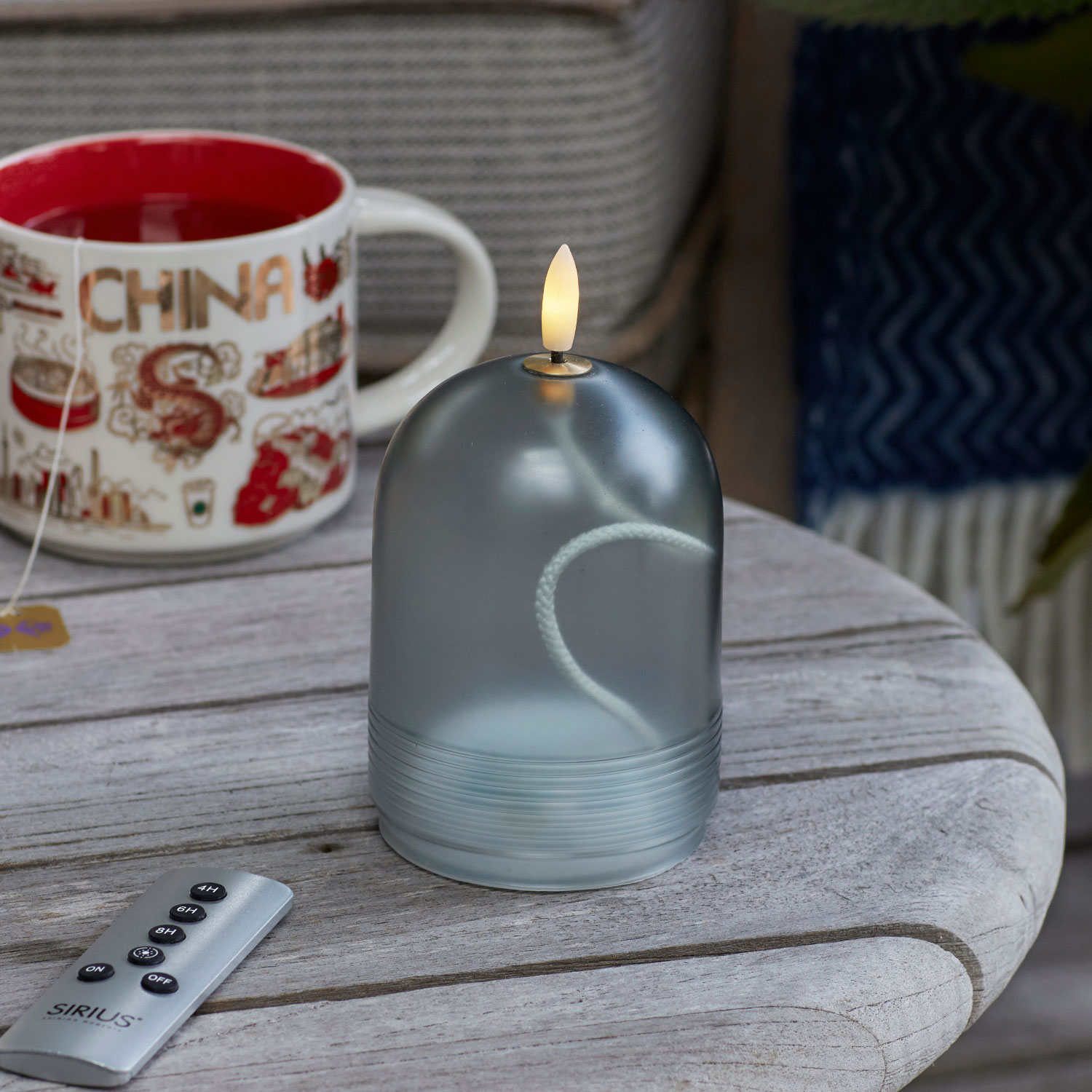 Minna Ø8 x 11cm, Cool Gray