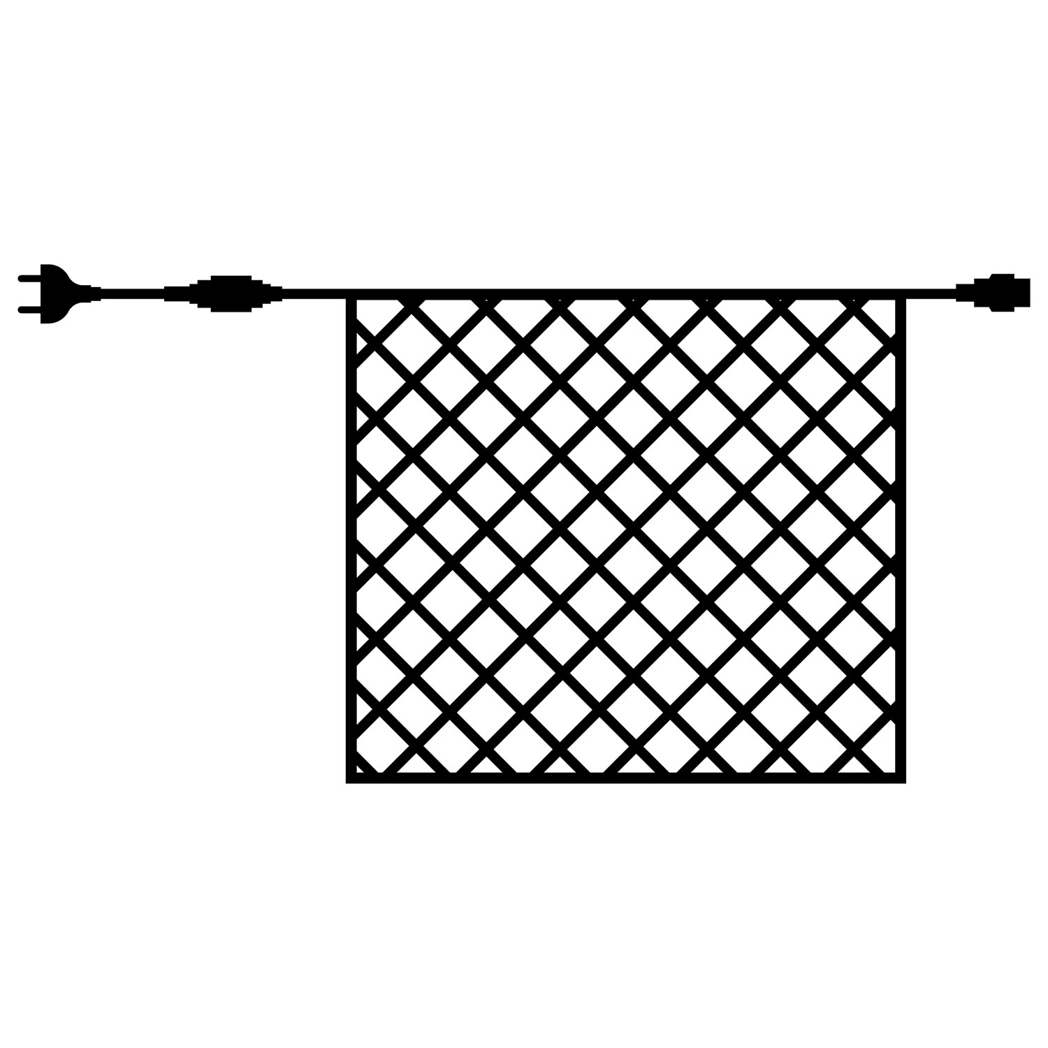 Tech-Line Net Start Set 196 LED, 3x3m