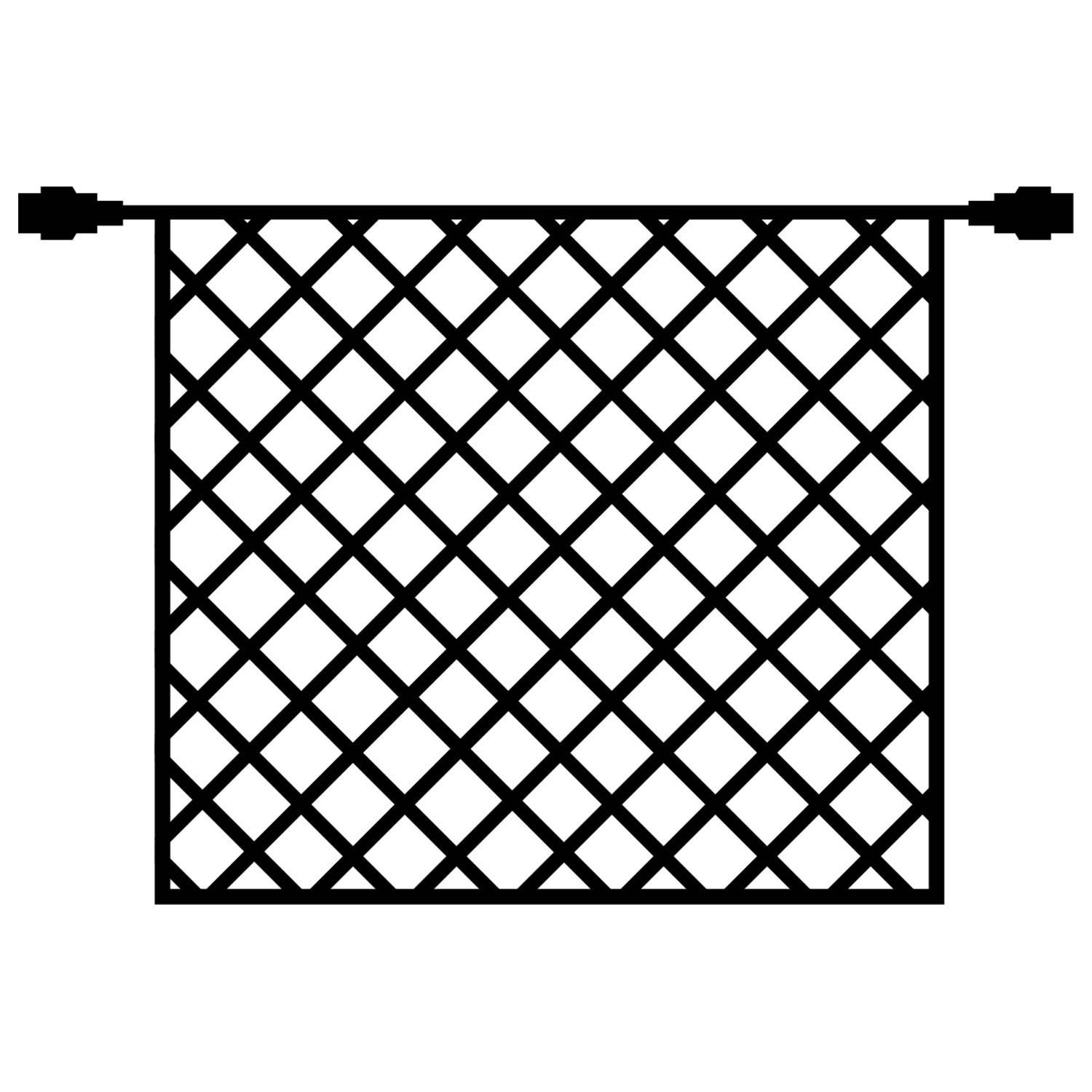 Tech-Line Net Supplement Set 196 LED, 3x3m