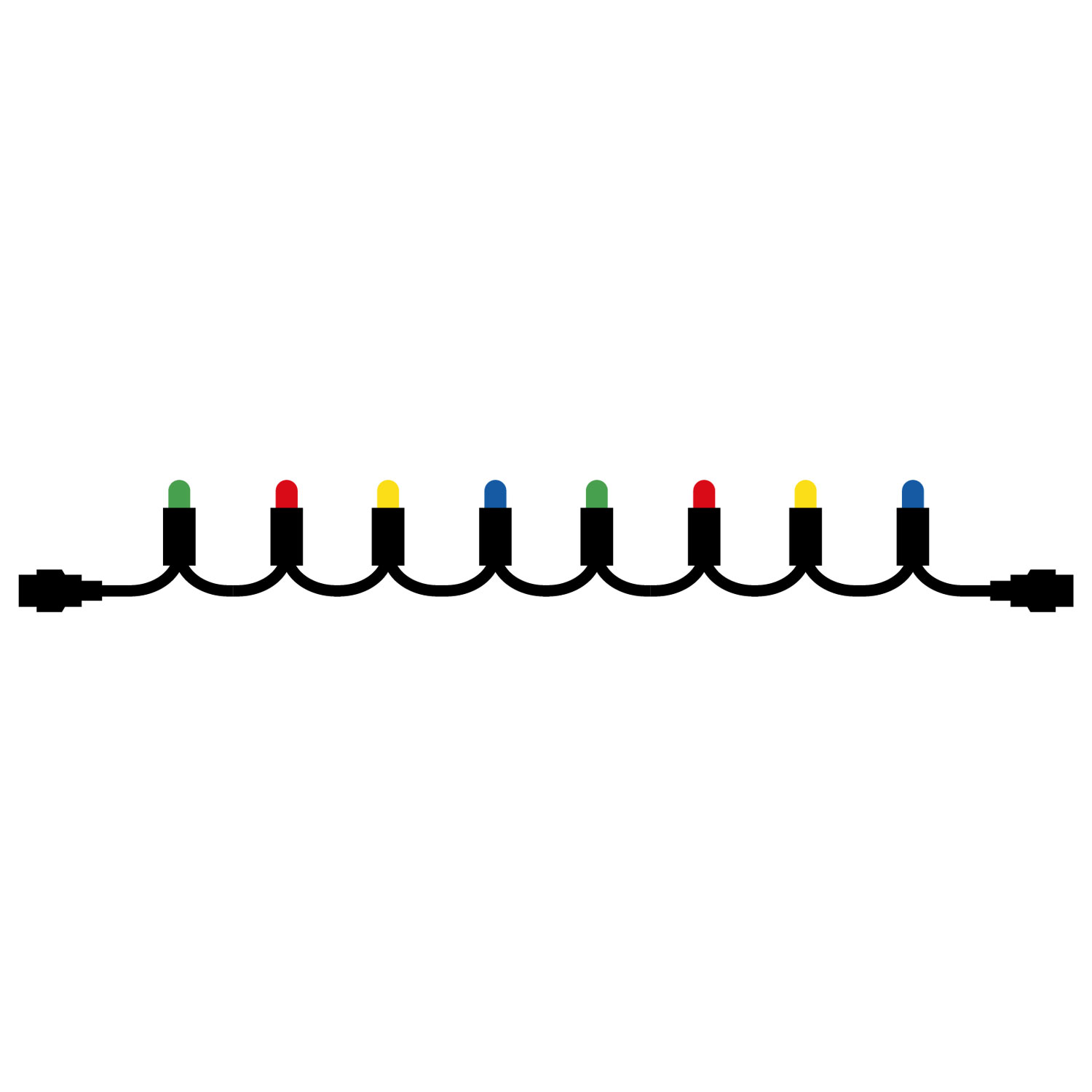 Tech-Line Supplement Set 45 LED Multi Colour, 4.5m