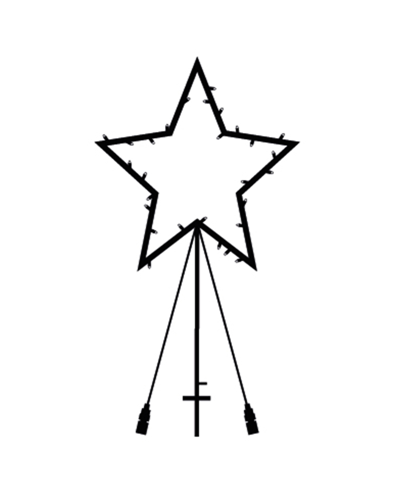 Top-Line Garden Star 40 LED, Ø60cm