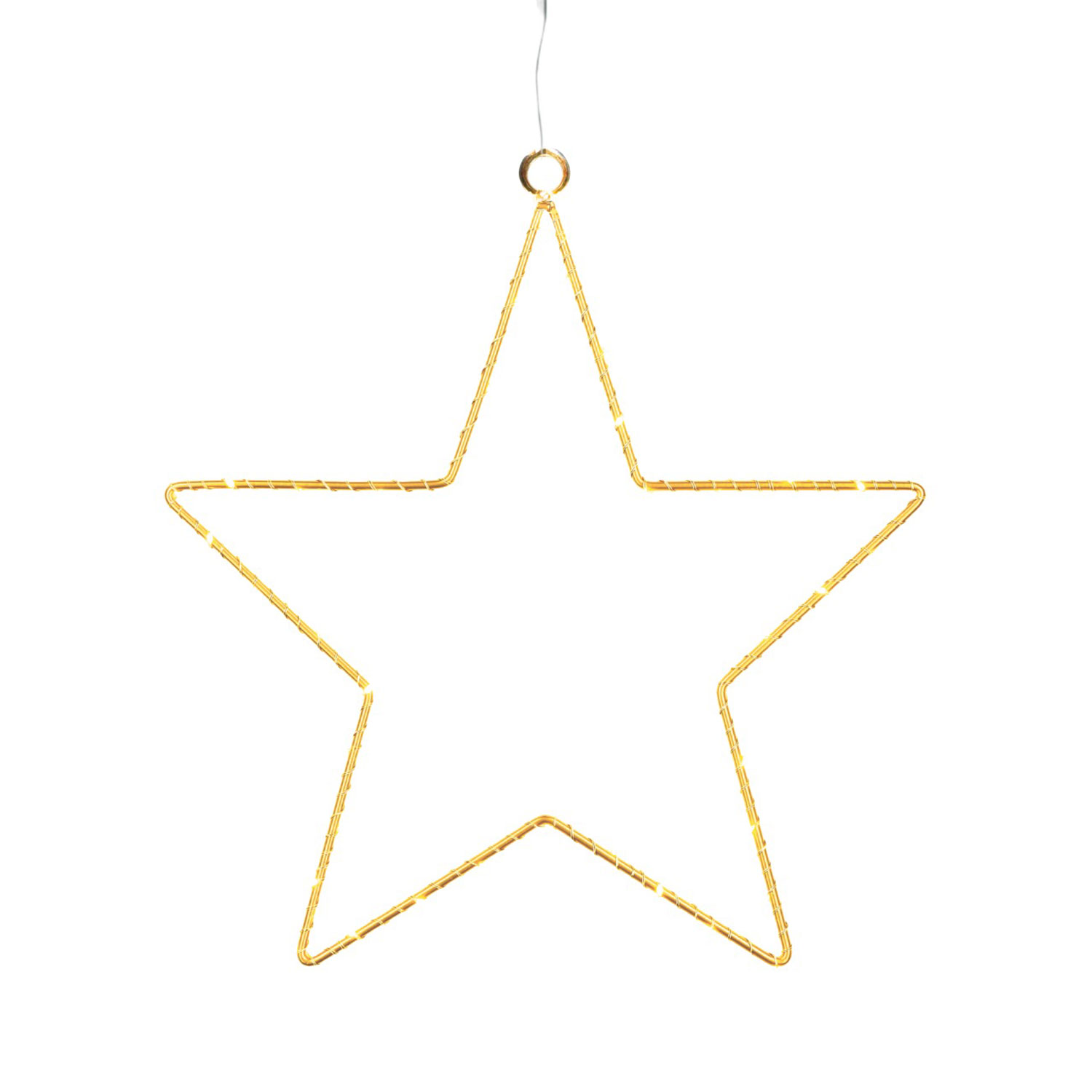 Liva Star 30cm, 40 LED, Gold