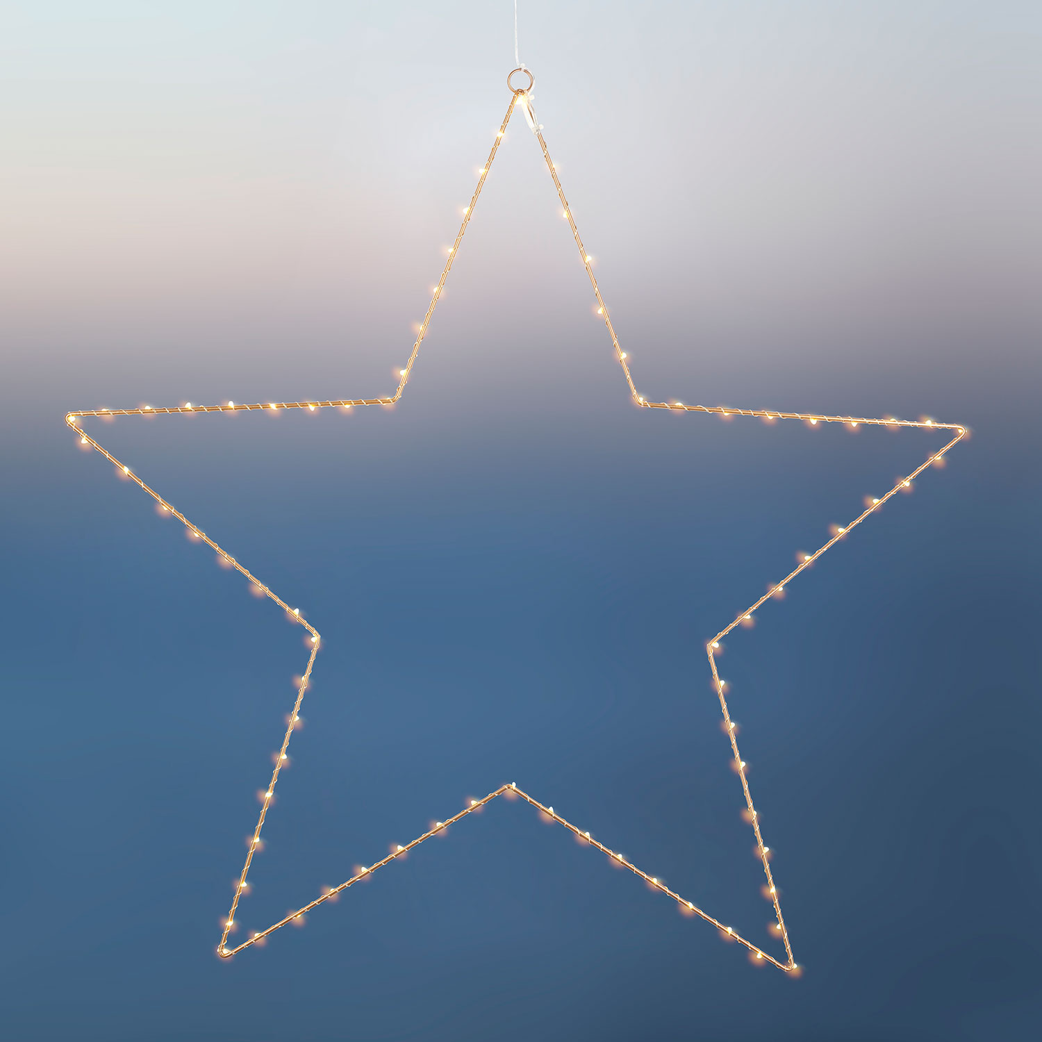 Liva Star 70cm, 80 LED, Gold, Colour Change