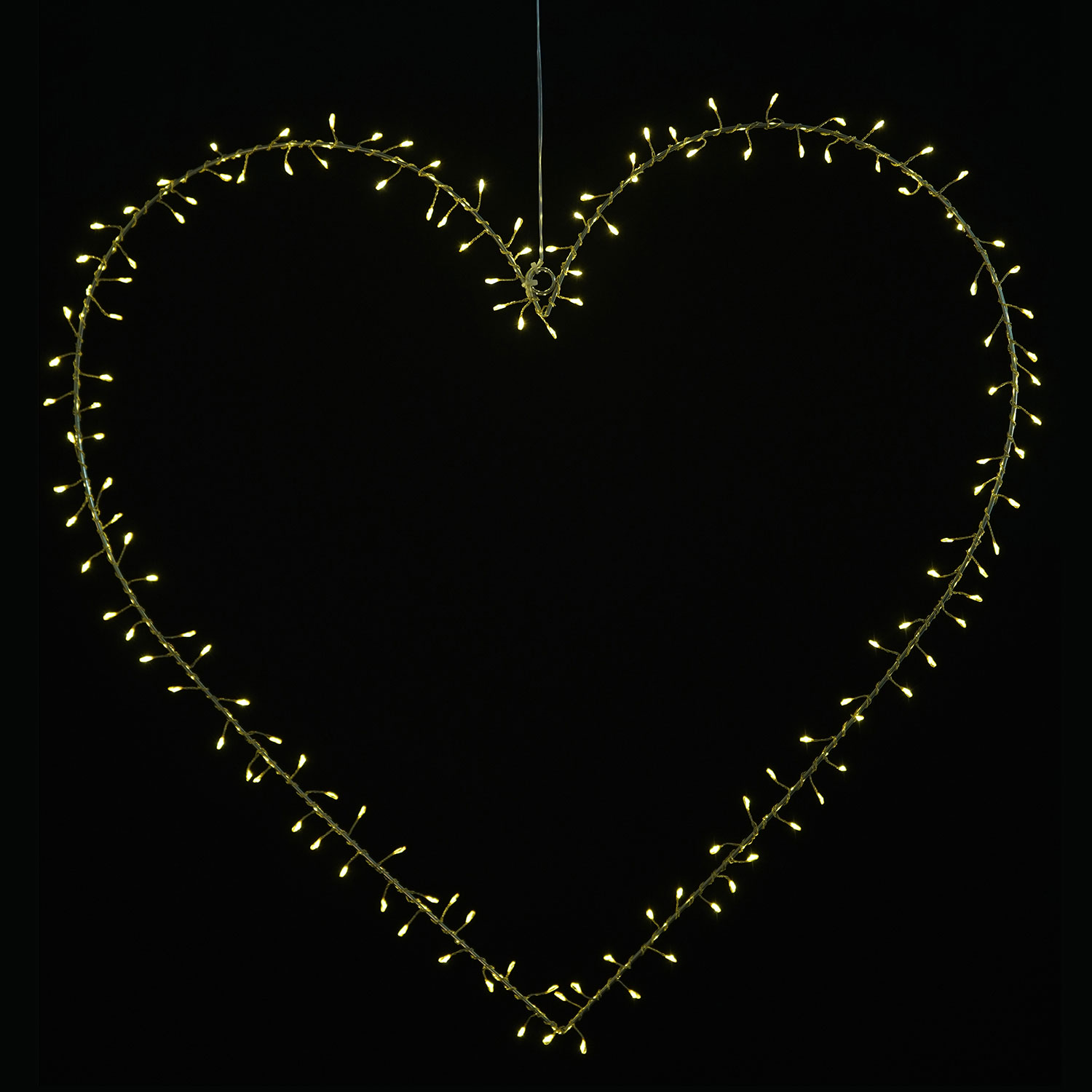 Liva Cluster Heart, 140 LED, Gold