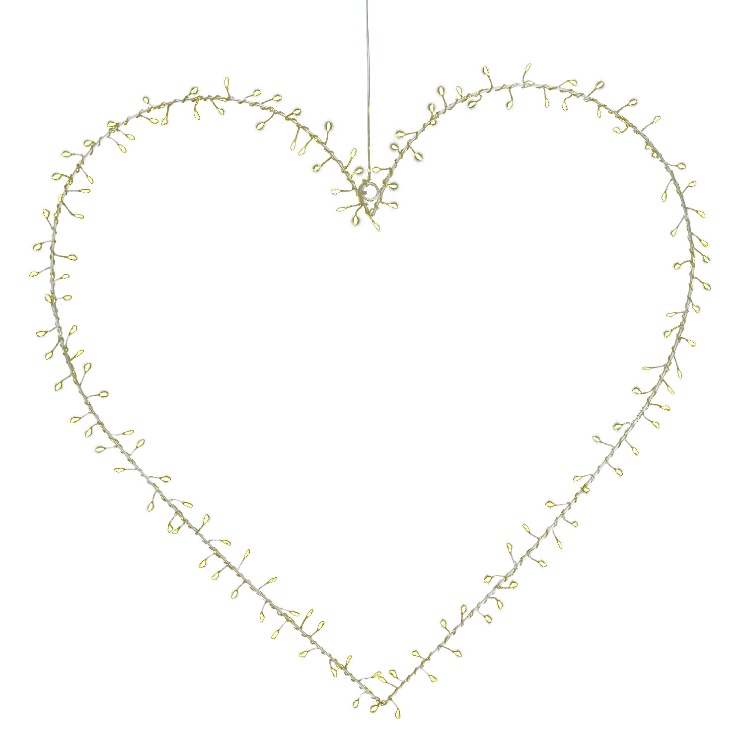 Liva Cluster Heart, 140 LED, Gold