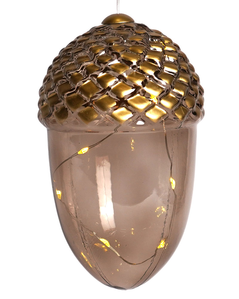 Celina Acorn 16 cm, Dark Oak/Gold