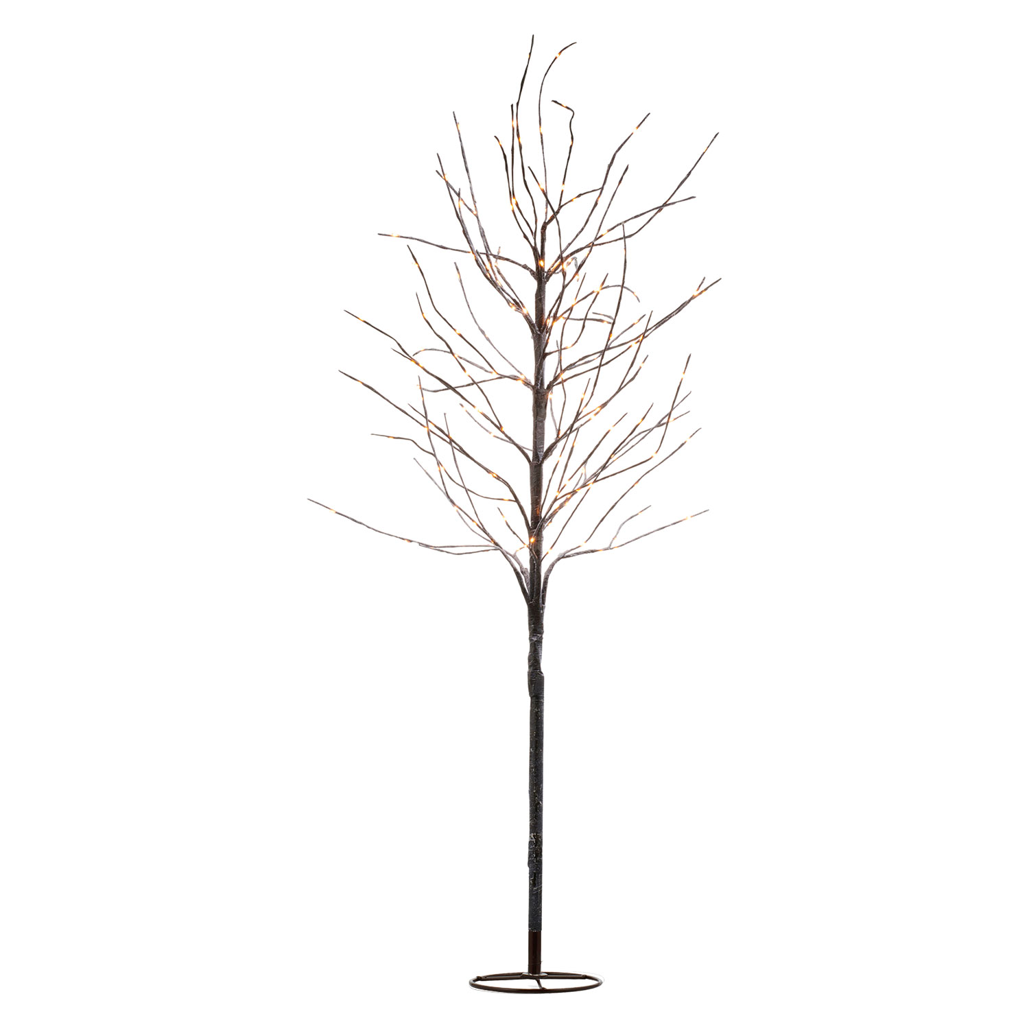 Kira Tree 1.8m, Brown/Snowy - 280 LED