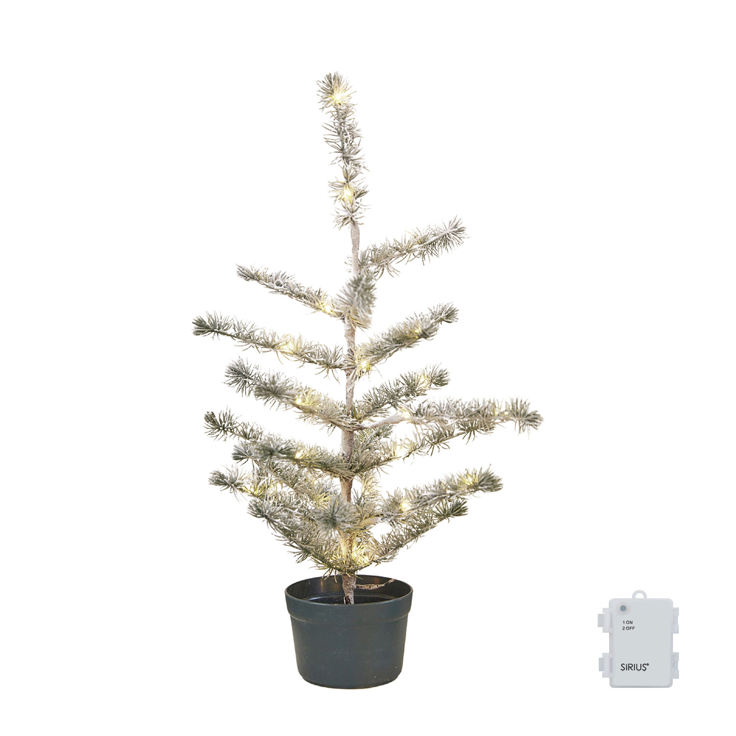 Alfred Tree 0.6m, Snowy - 30 LED