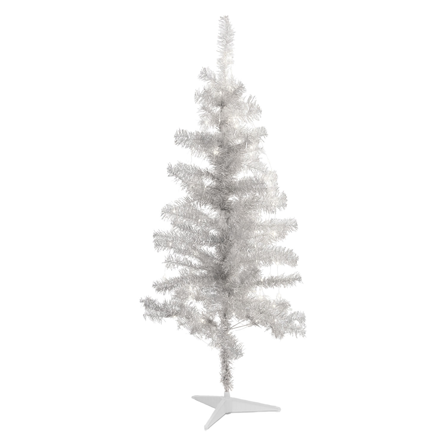 Happy Tree 1.2m, Silver - 60 LED