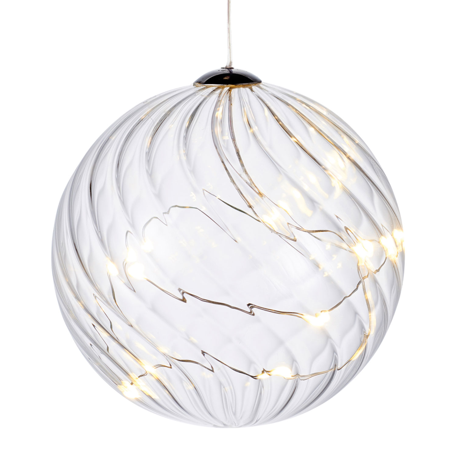 Wave Ball, Ø10cm, Clear