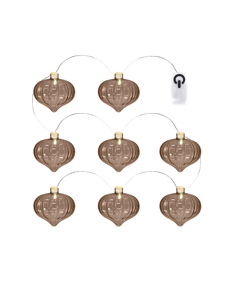 Millie Garland, 8 LED, Dark Oak