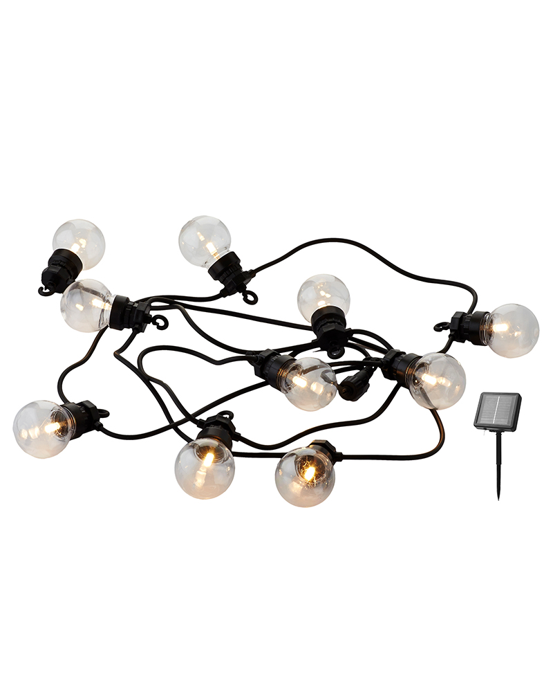 Lucas Solar Starter set, 10 LED, Clear