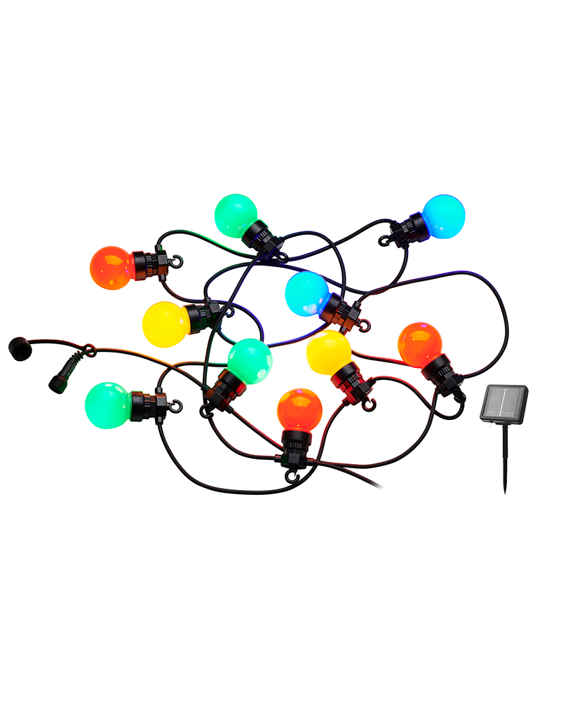 Lucas Solar Starter set, 10 LED, Multicoloured