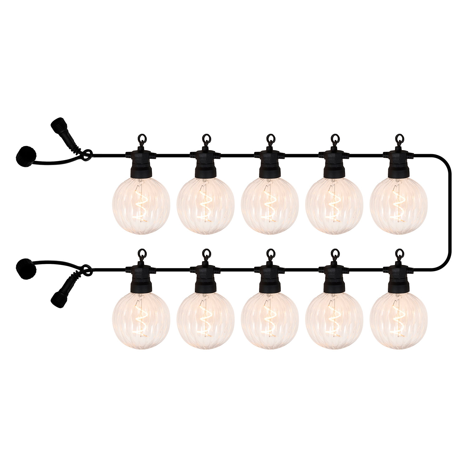 Luke Supplement set, 10 LED, Clear