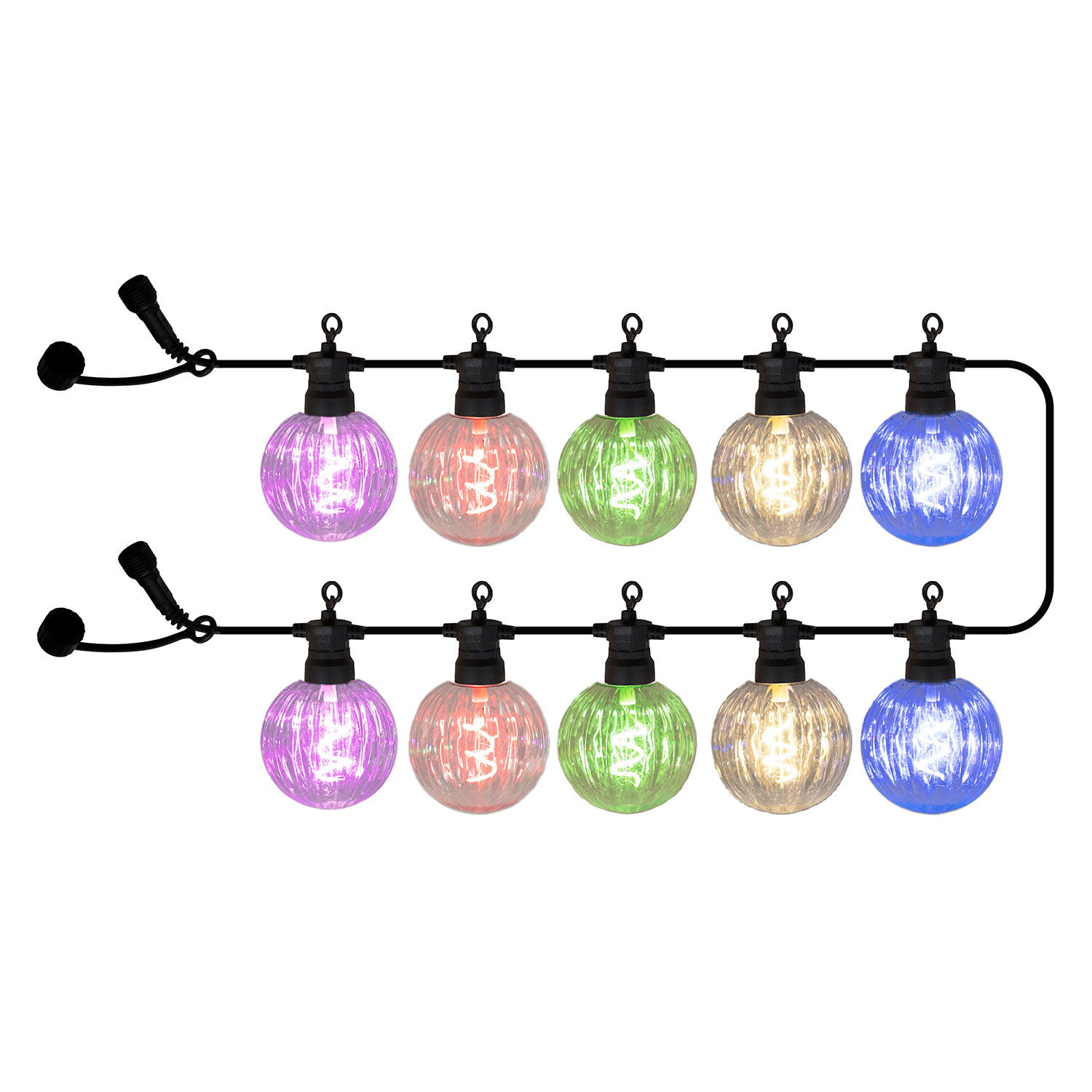 Luke Supplement set, 10 LED, Multi color