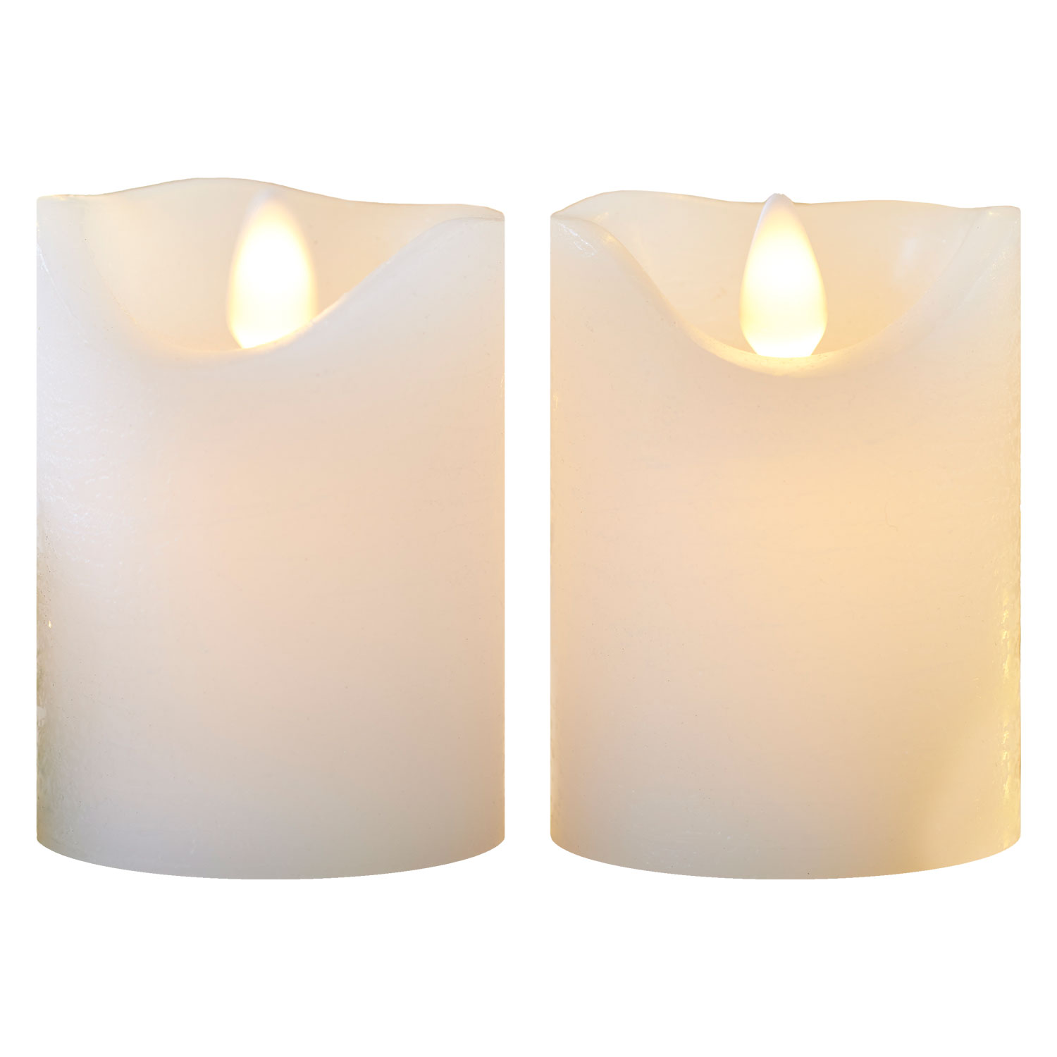 Sara Mini 2 pcs Ø5 x 6.5cm, White