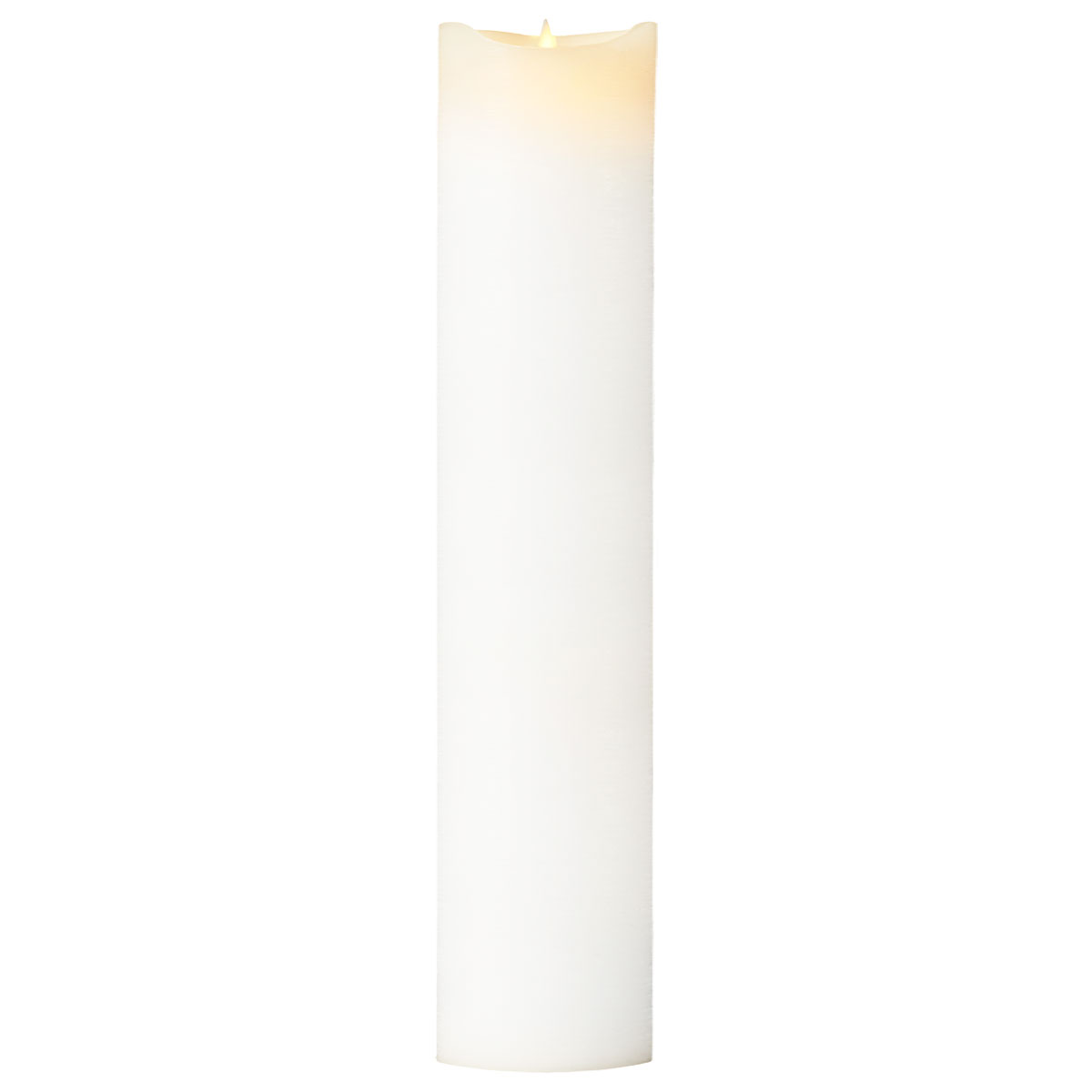 Sara Pillar Candle Ø10 x 50cm, White