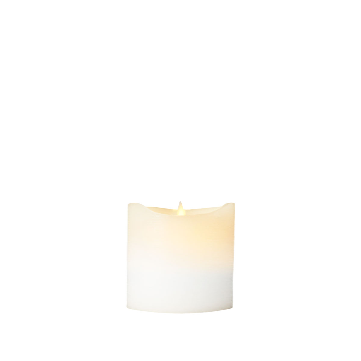 Sara Pillar Candle Ø10 x 10.4cm, White