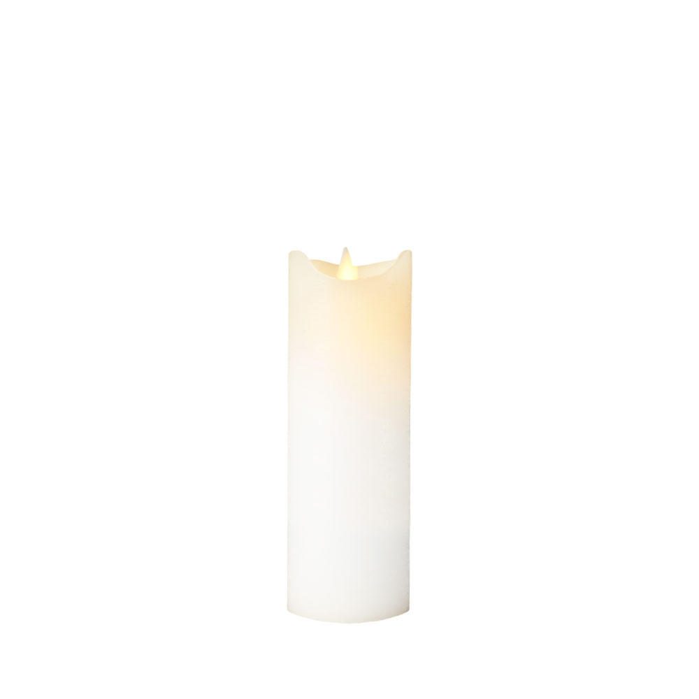 Sara Pillar Candle Ø5 x 15cm, White